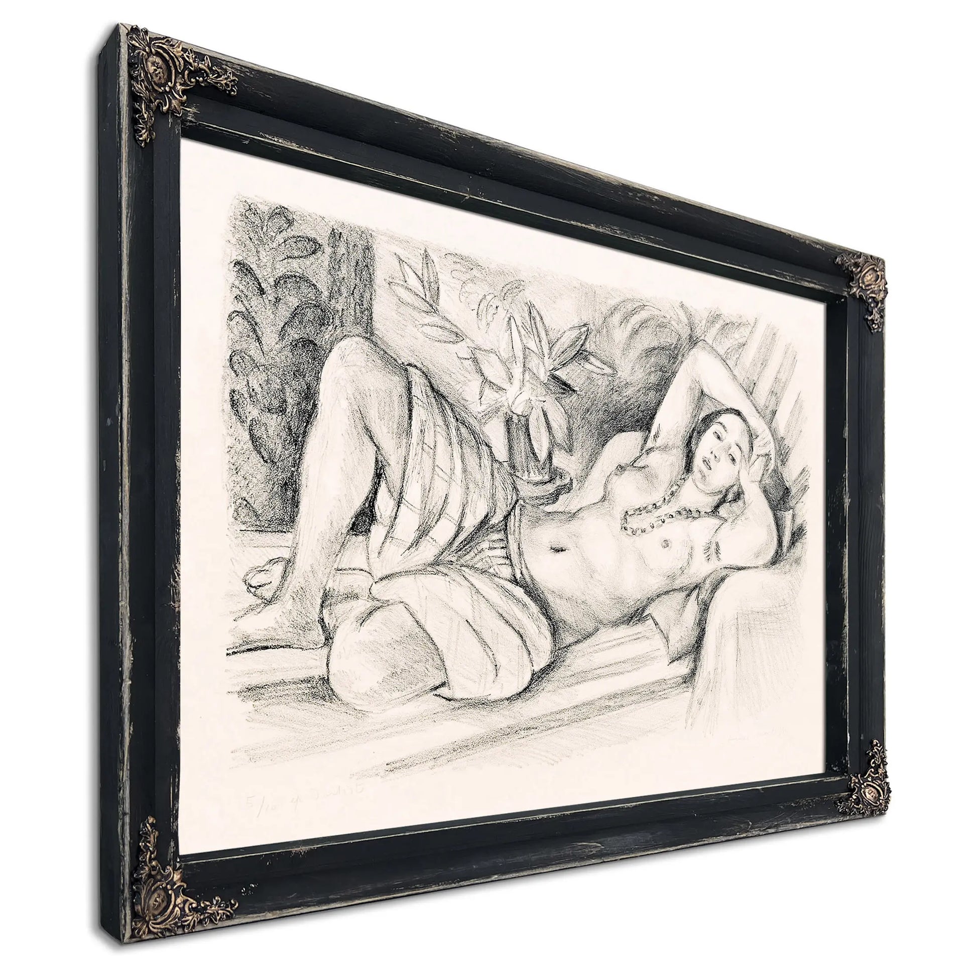 Odalisque Au Magnolia by Henri Matisse