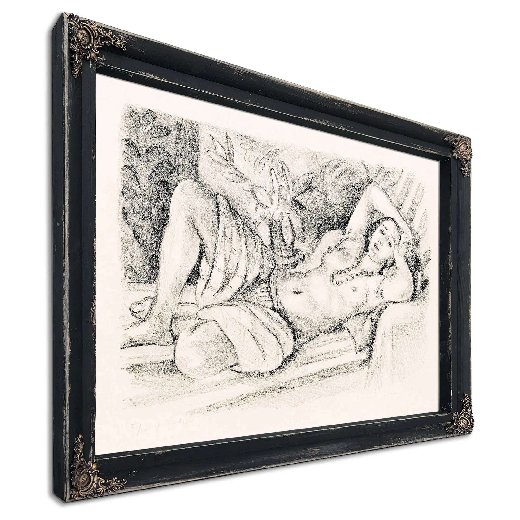 Odalisque Au Magnolia by Henri Matisse