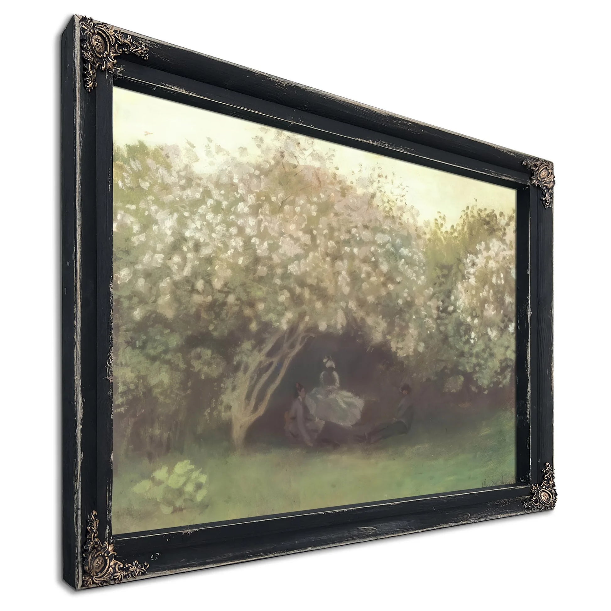 Lilacs Gray Weather By Claude Monet Fine Art Print