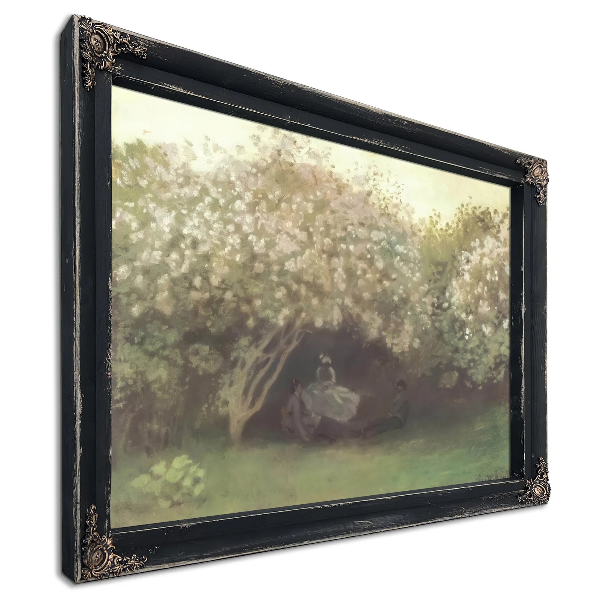 Lilacs Gray Weather By Claude Monet Fine Art Print