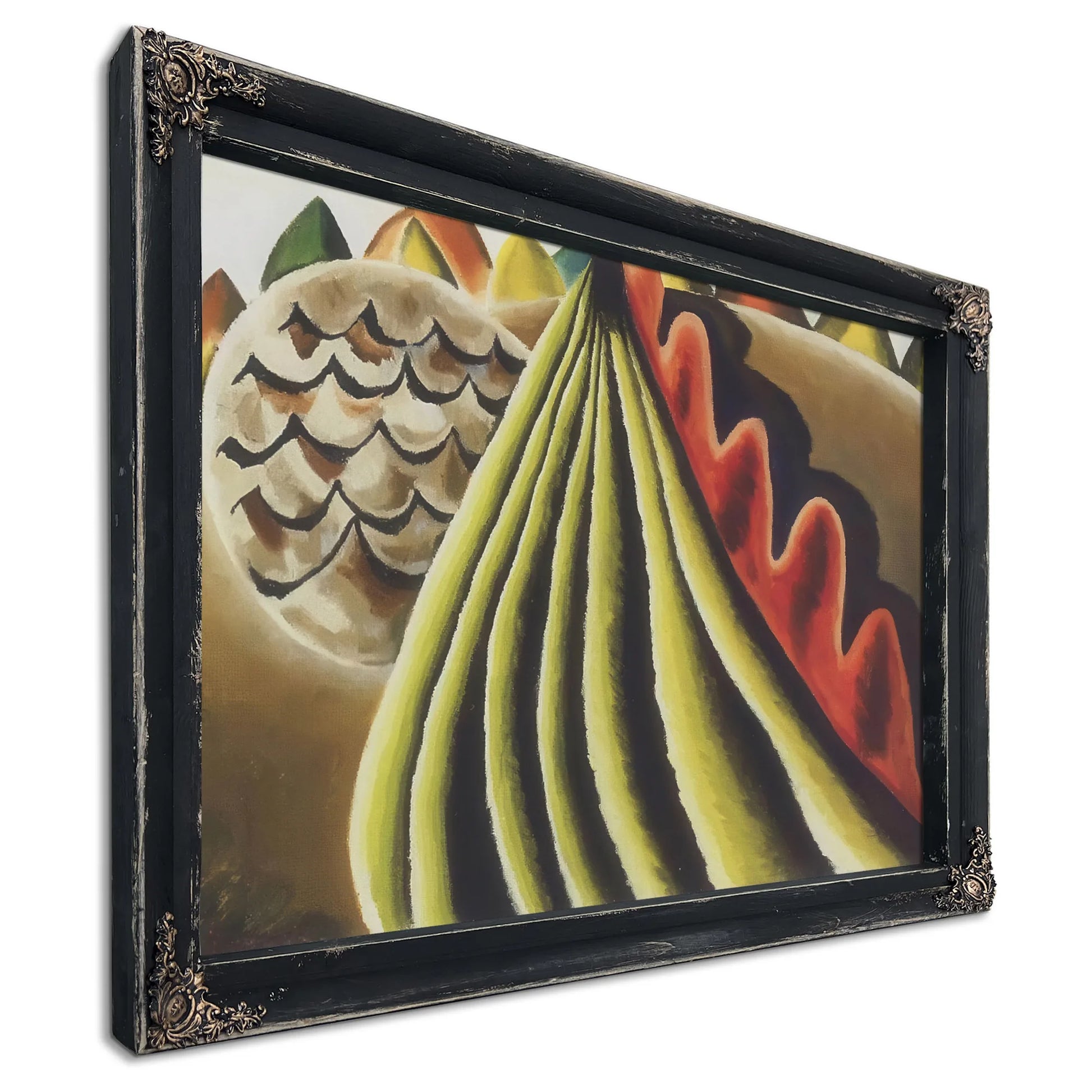 Fields Of Grain As Seen From Trian By Arthur Dove Fine Art Print