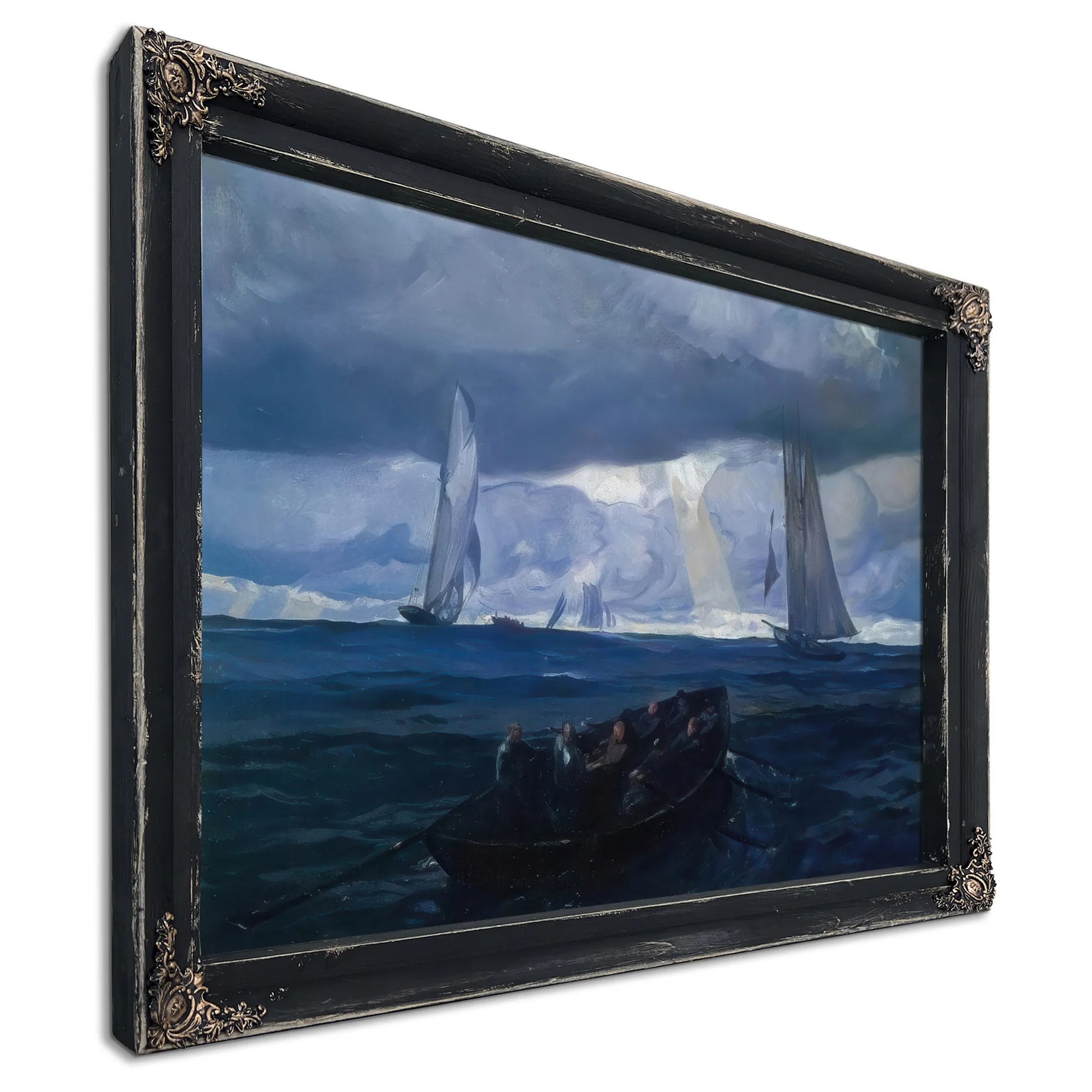 The Seiners By Rockwell Kent Fine Art Print