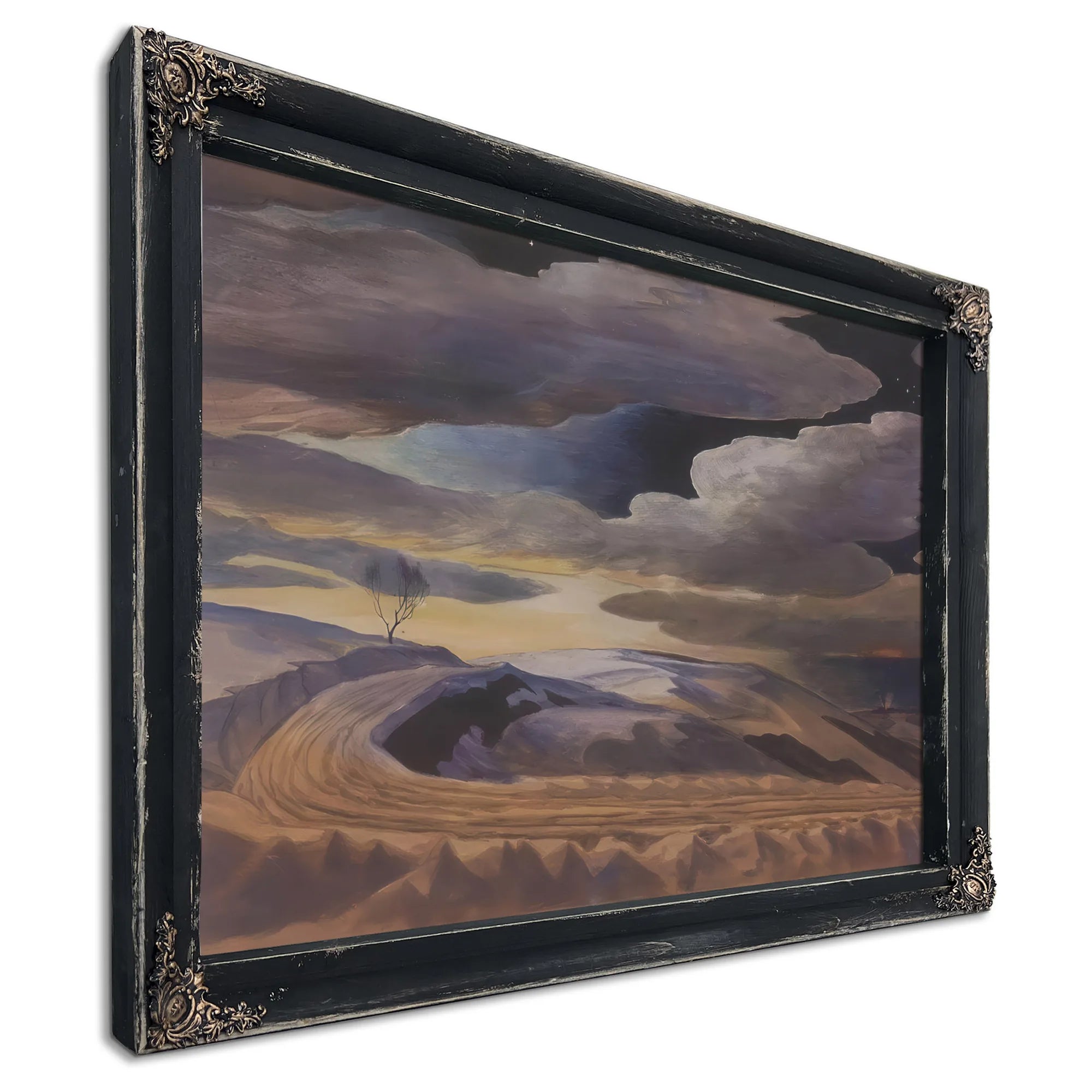 The Open Road By Charles Burchfield Fine Art Print
