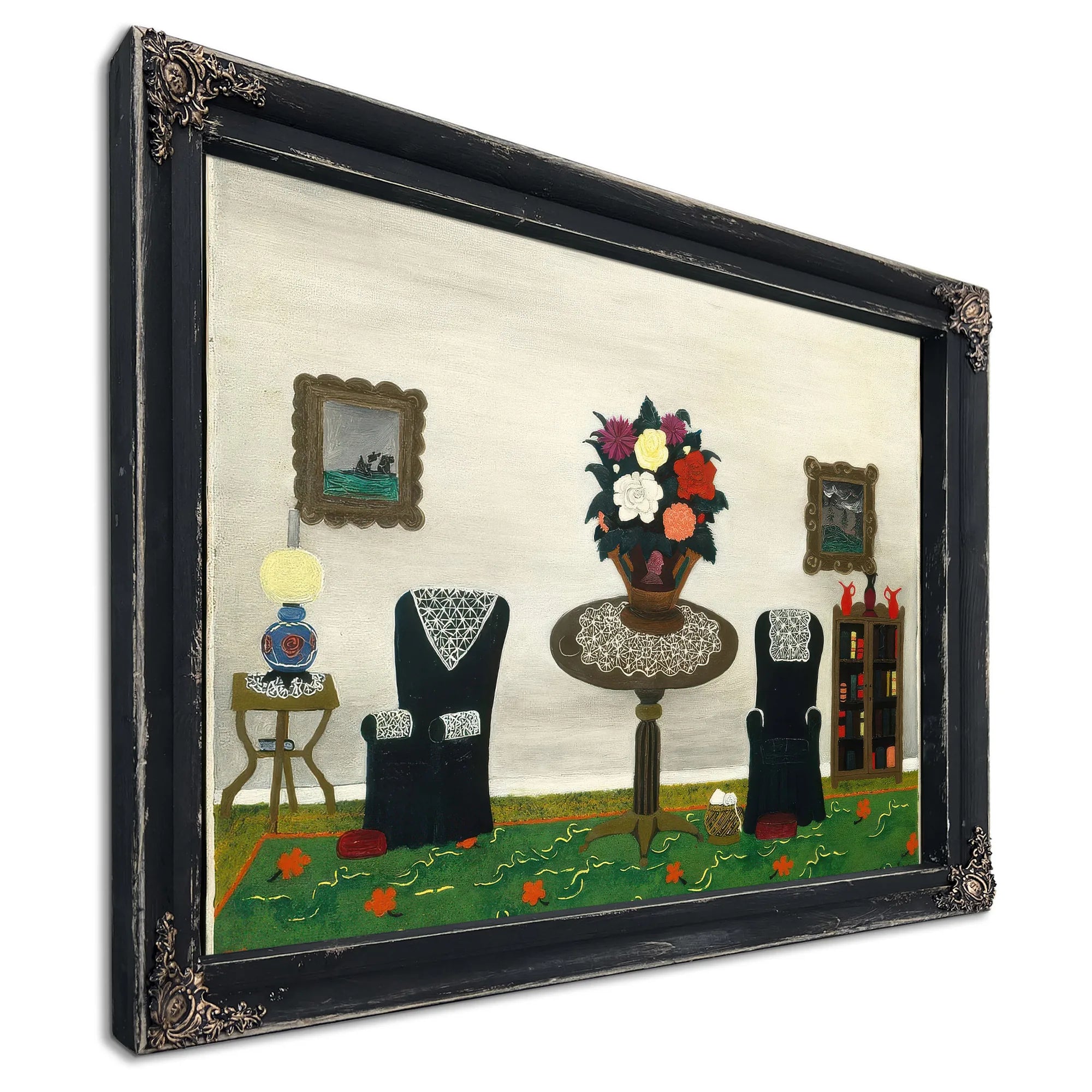 Victorian Interior Ii By Horace Pippin Fine Art Print