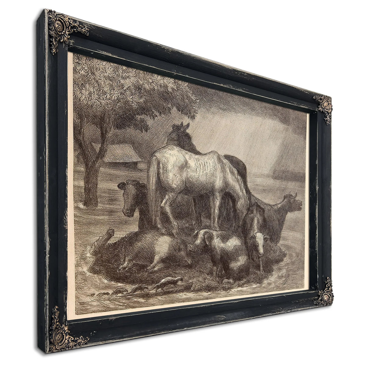 Sanctuary (C. 38), 1944 By John Steuart Curry