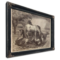 Sanctuary (C. 38), 1944 By John Steuart Curry