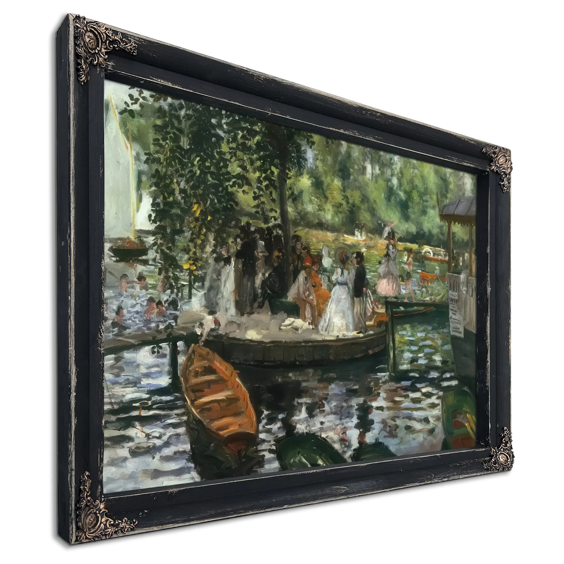 La Grenouillere 1869 By Claude Monet Fine Art Print