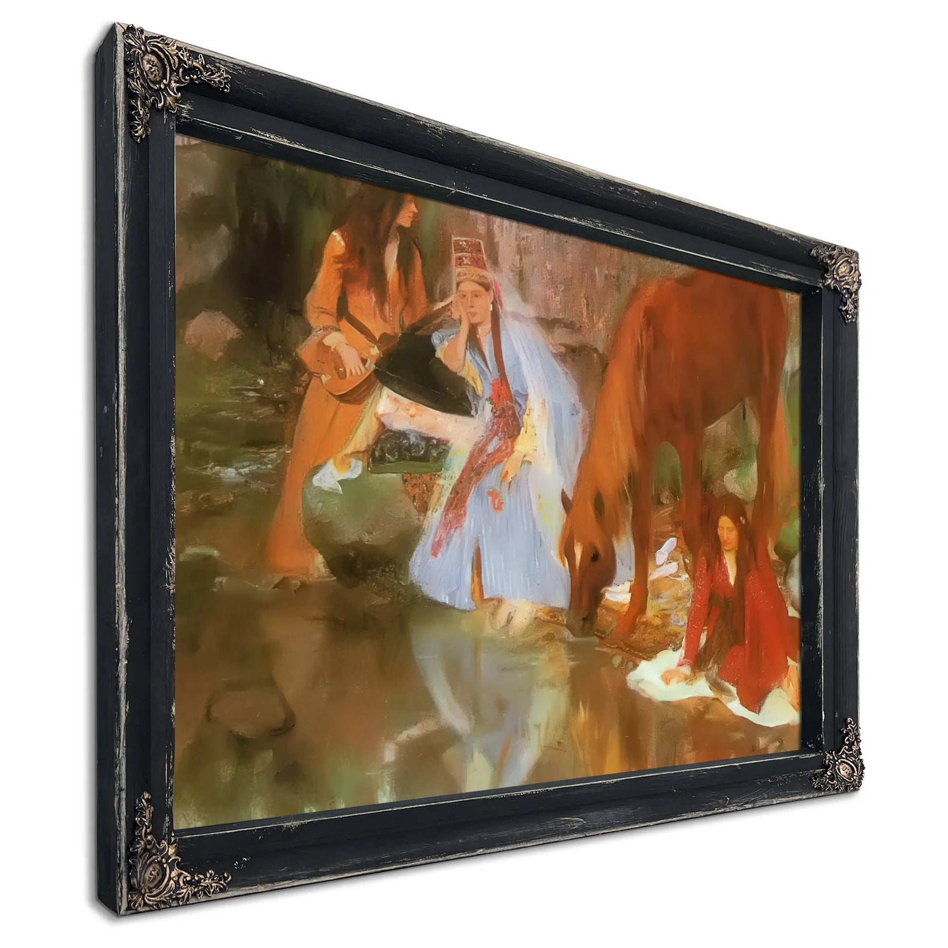 Mille Eugenie Fiocre In The Ballet La Source By Edgar Degas Fine Art Print