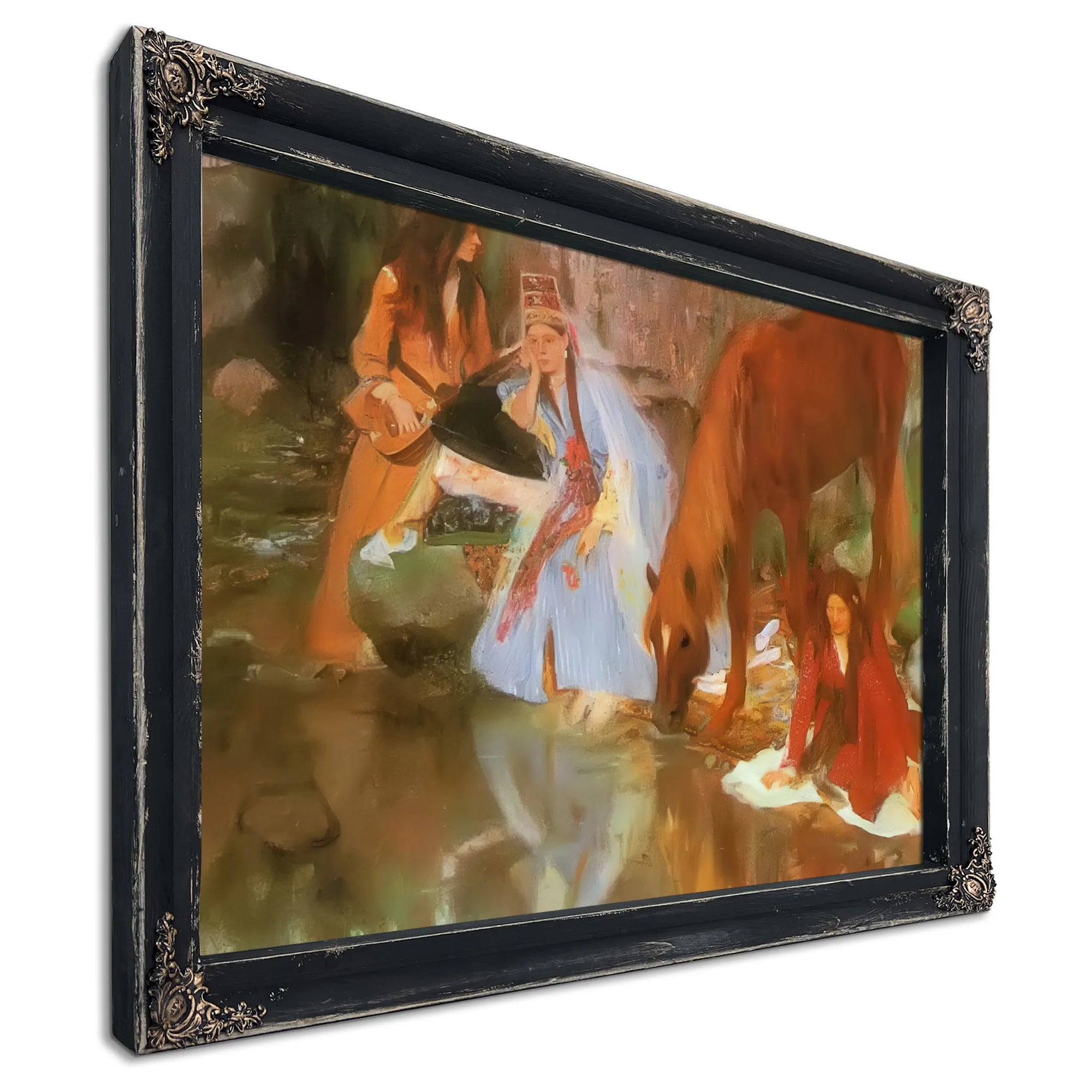 Mille Eugenie Fiocre In The Ballet La Source By Edgar Degas Fine Art Print