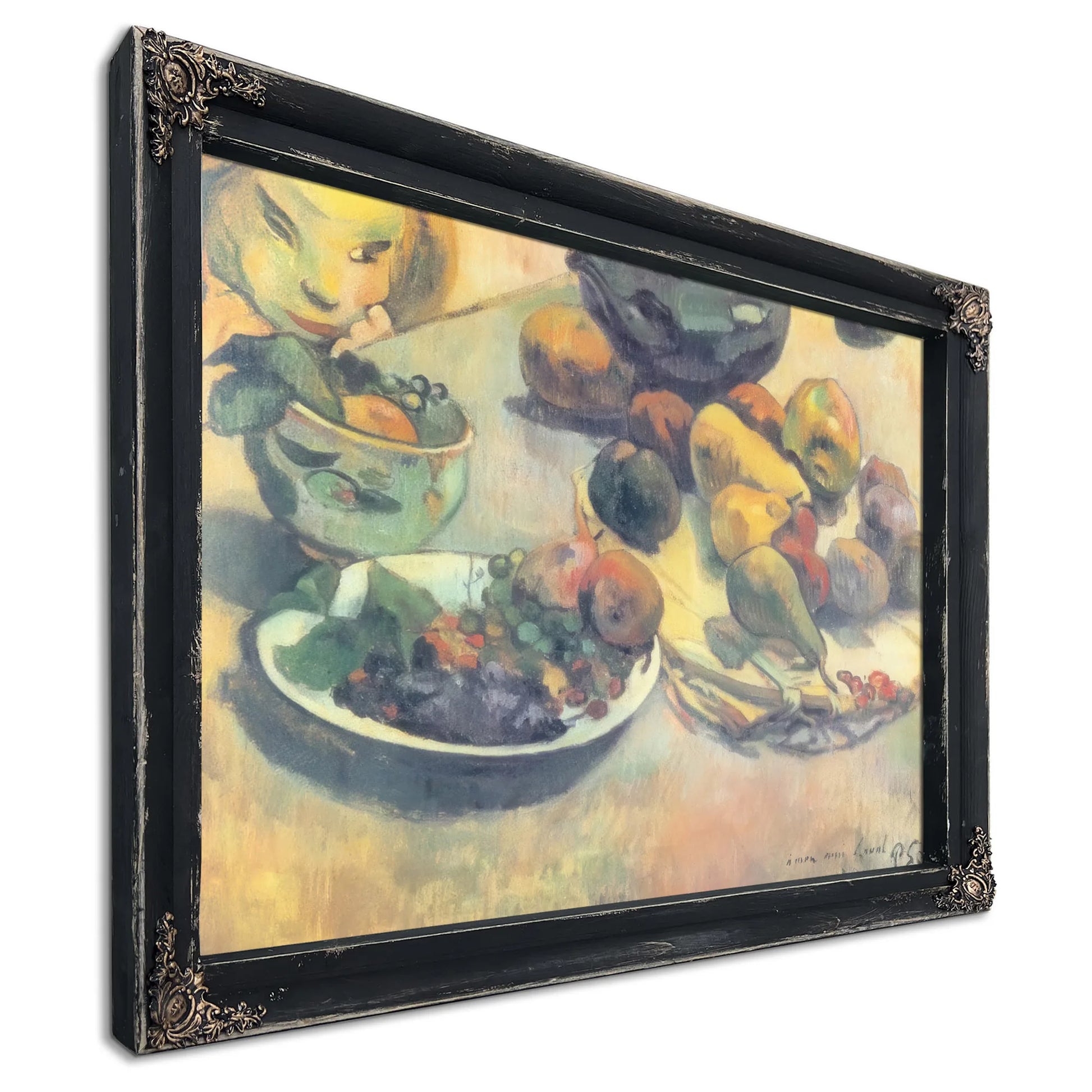 Still Life With Fruits By Paul Gauguin Fine Art Print