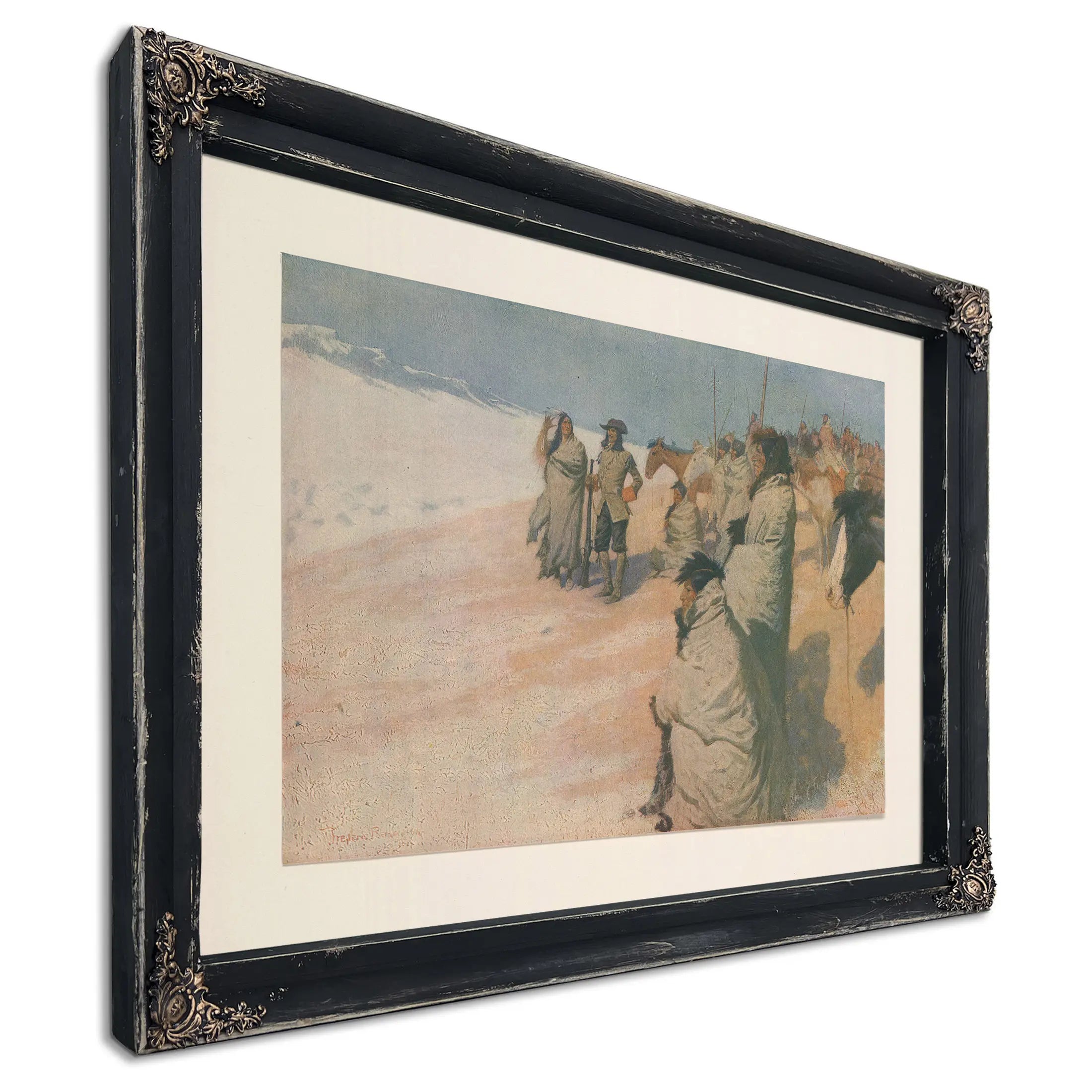 The Great Explorers Iv La Verendrye by Frederic Remington