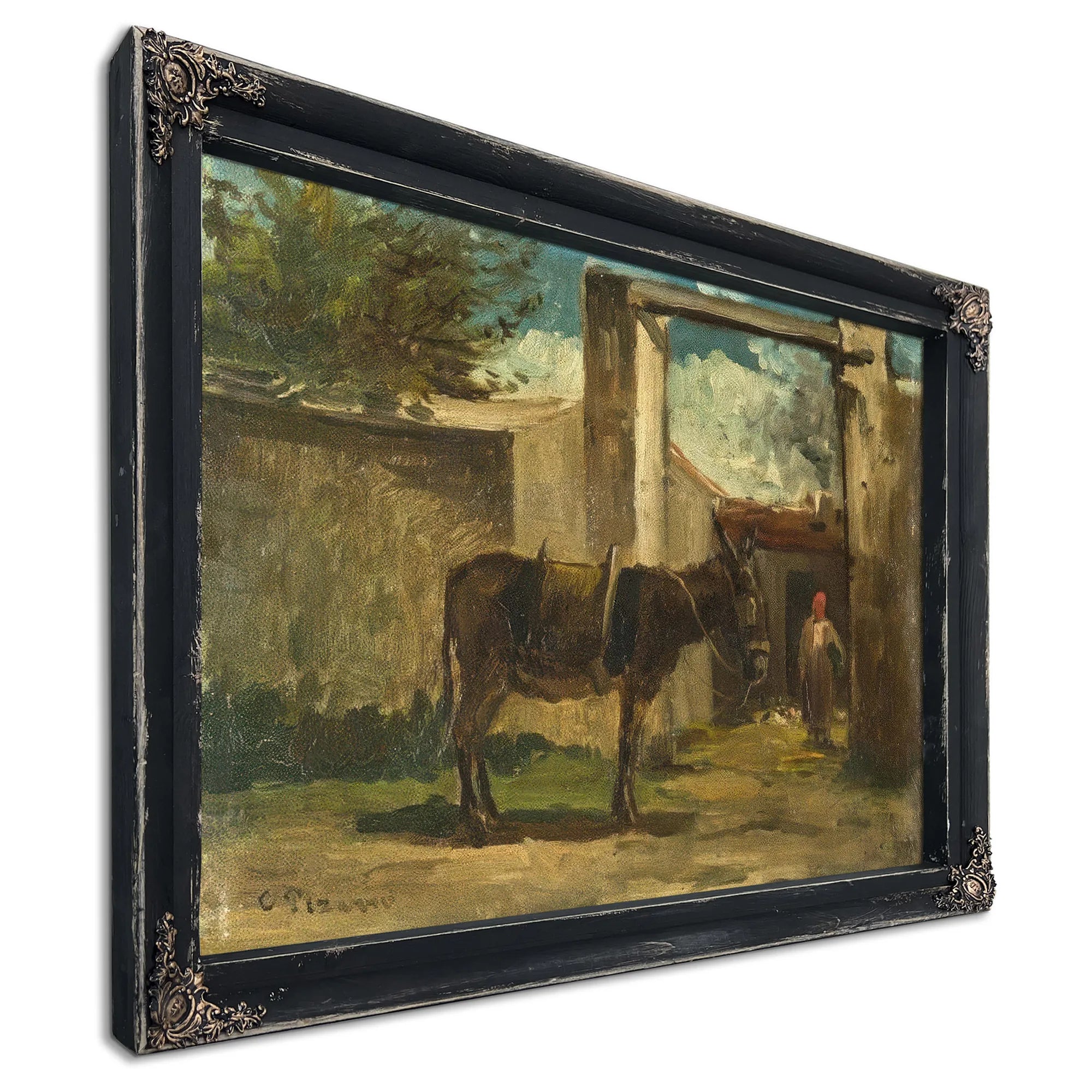 Paysage A Montmorency By Camille Pissarro Fine Art Print