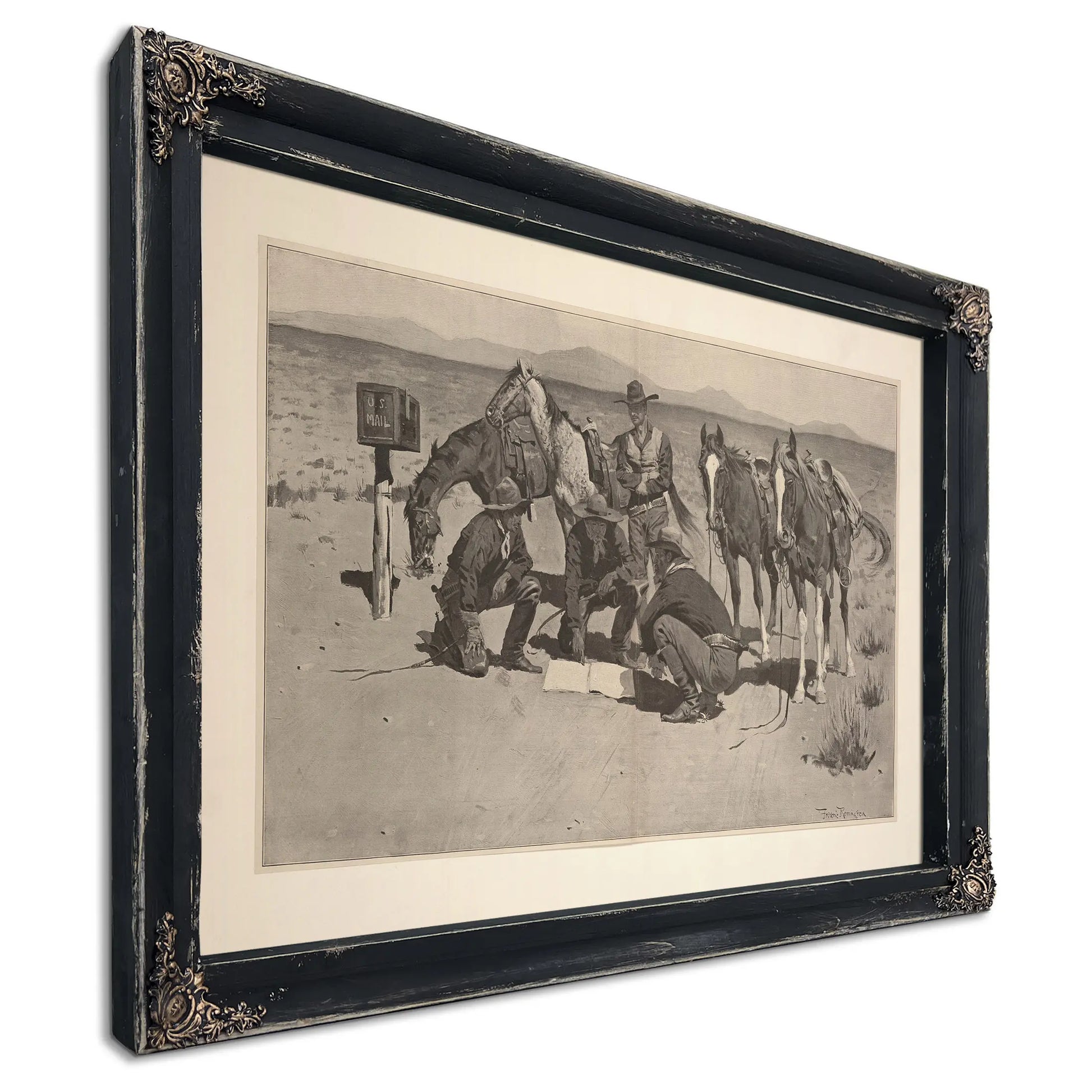 Latest News  by Frederic Remington