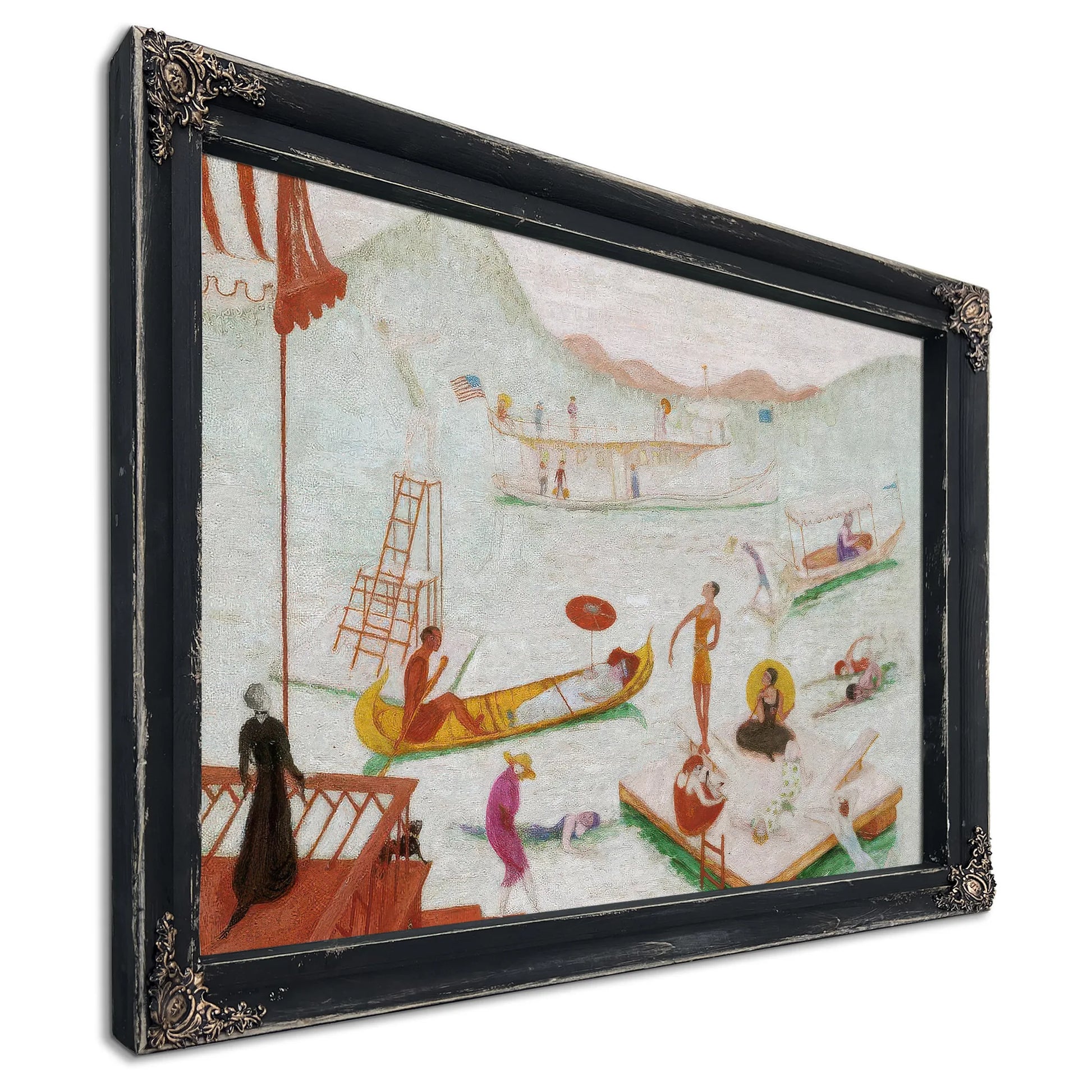 Ake Placid 1919 By Florine Stettheimer Fine Art Print