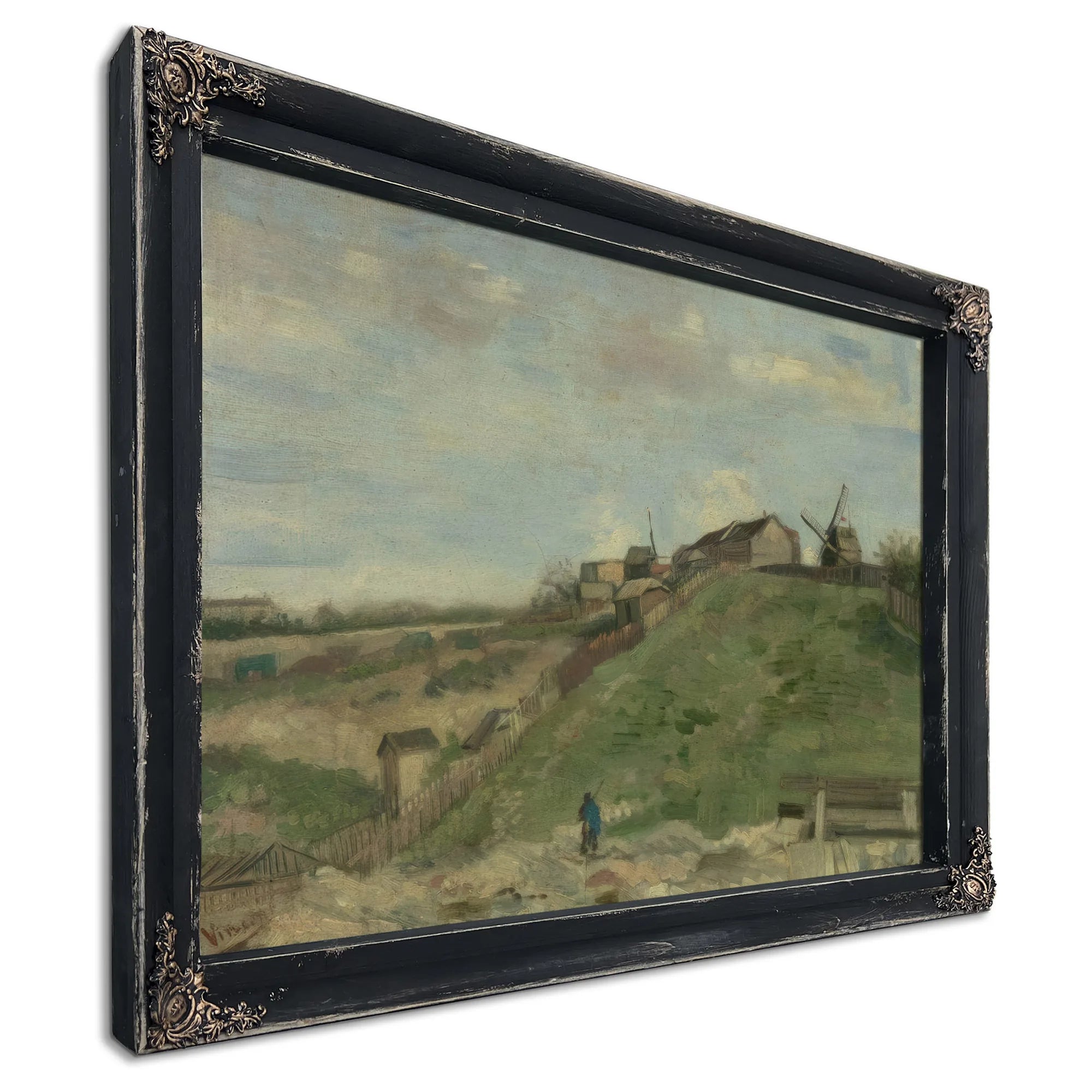 The Hill Of Montmartre With Stone Quarry By Vincent Van Gogh Fine Art Print