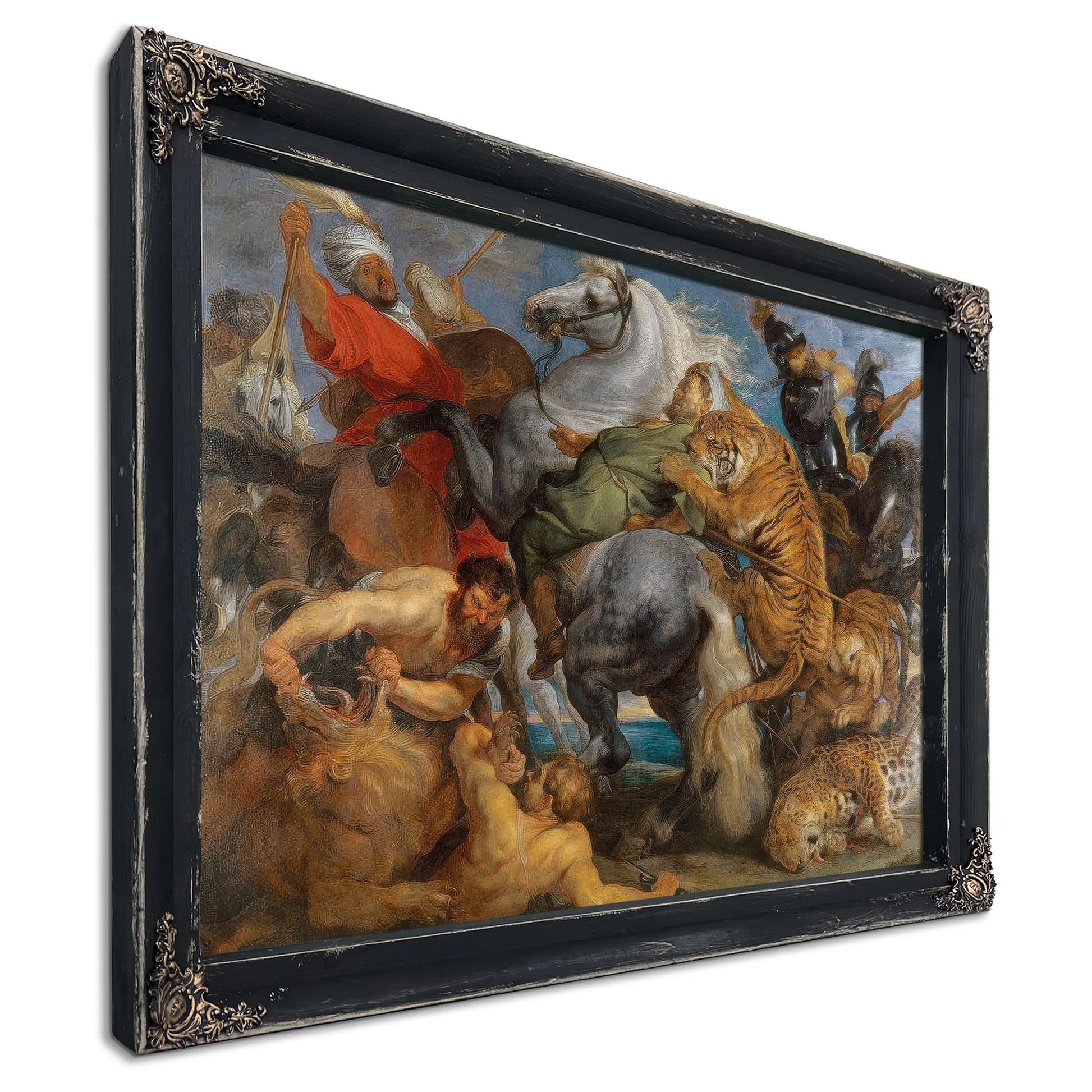Peter Paul Rubens The Tiger Hunt 1616 (1) By Peter Paul Rubens Fine Art Print