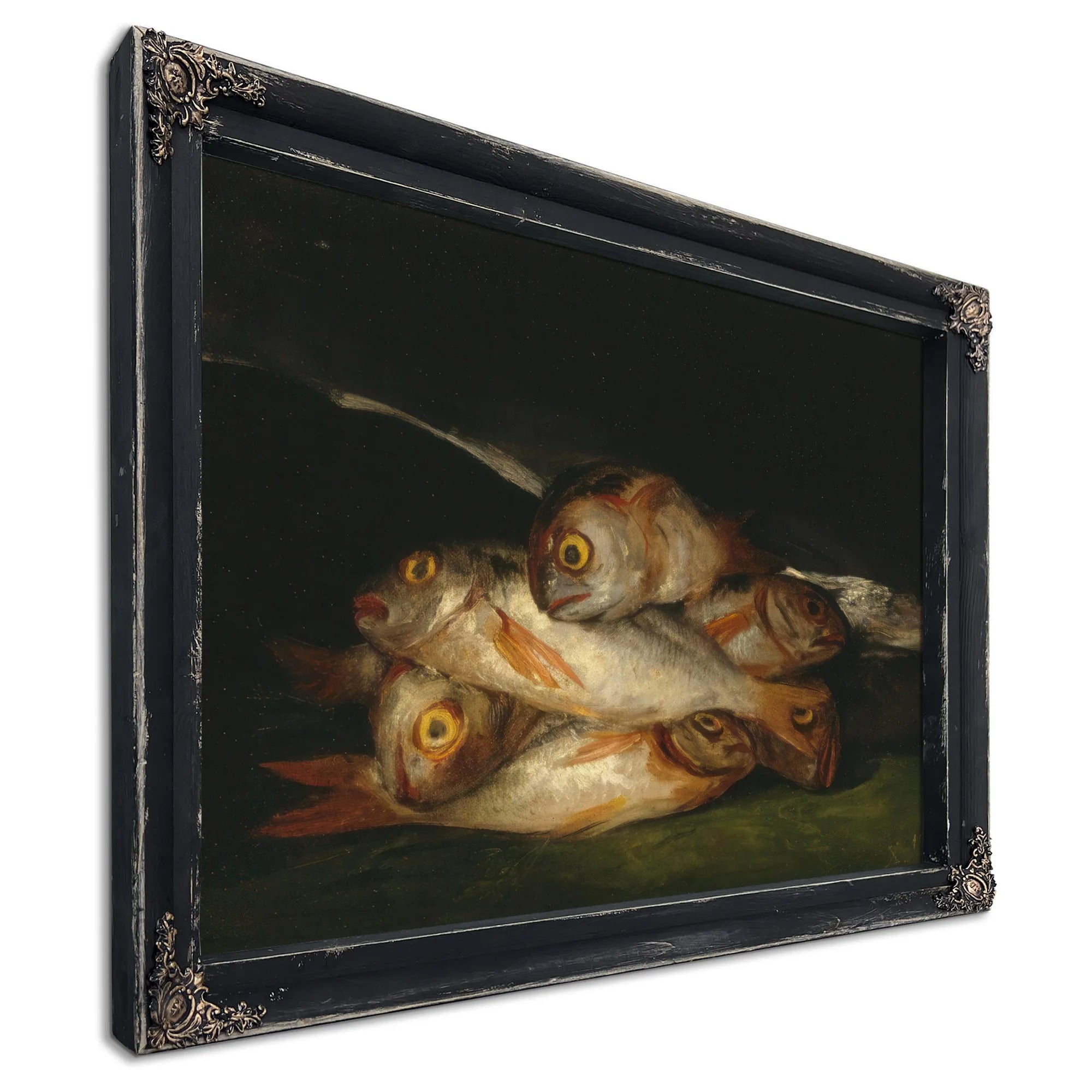 Still Life With Golden Bream By Francisco De Goya Fine Art Print