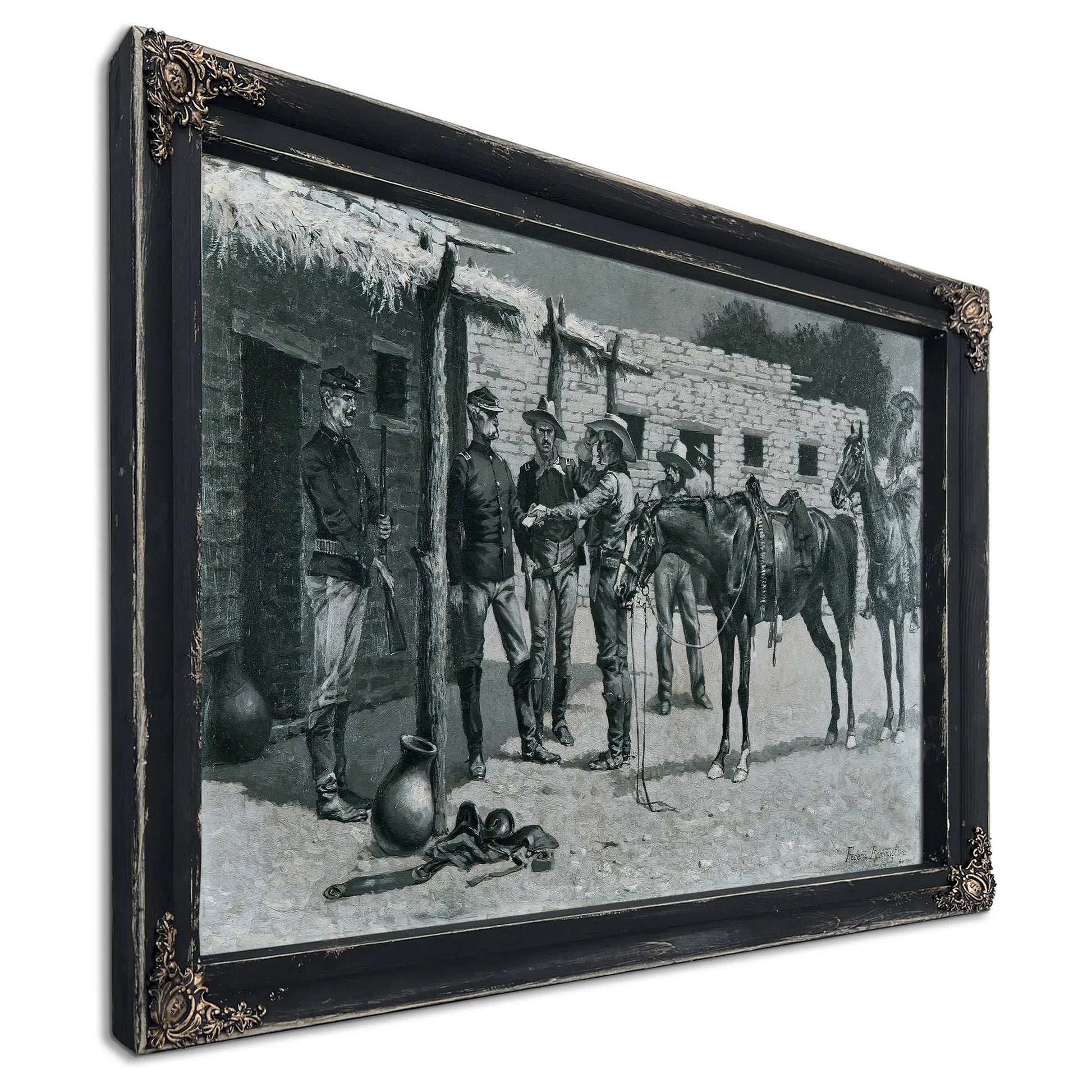 The Messenger by Frederic Remington