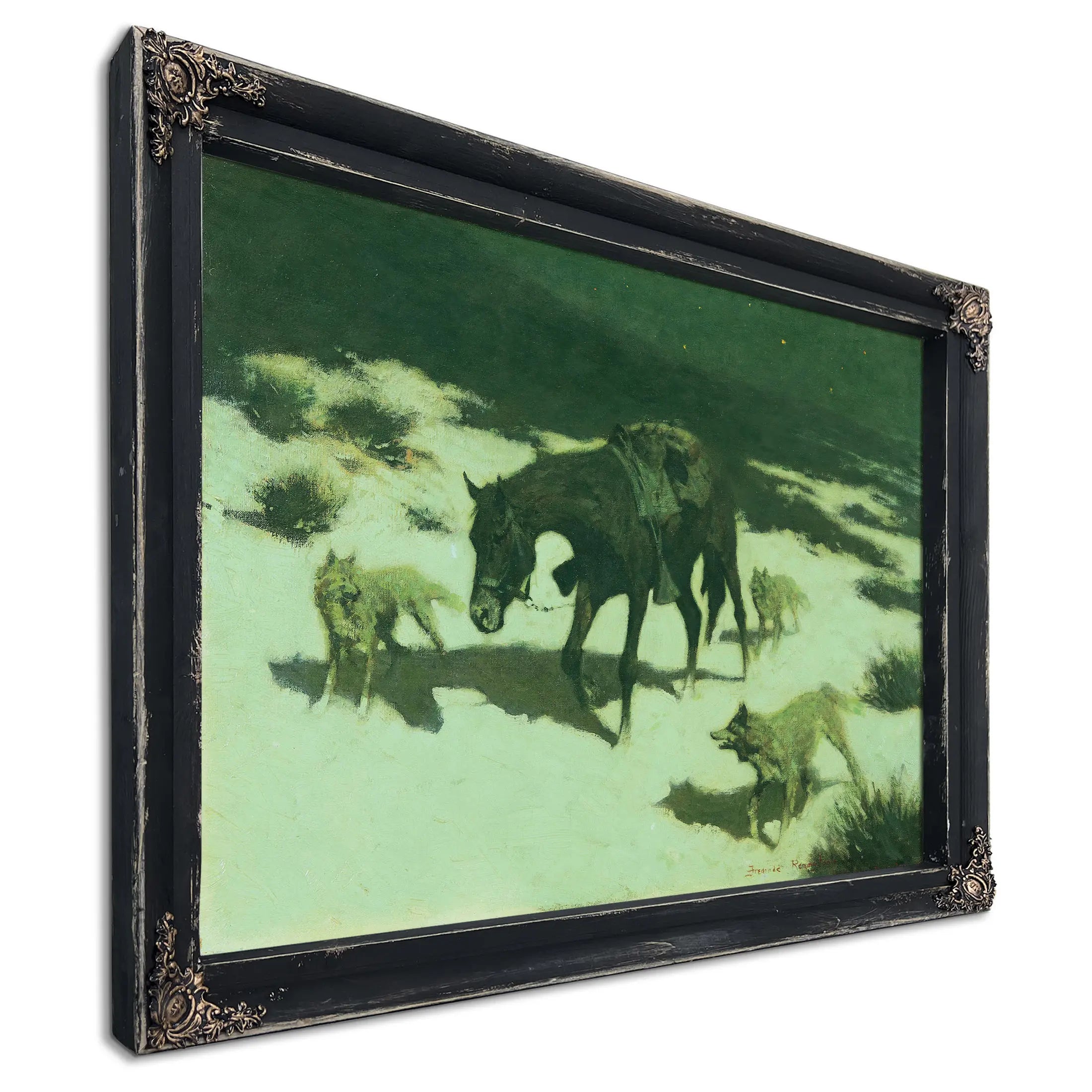 The Last March by Frederic Remington