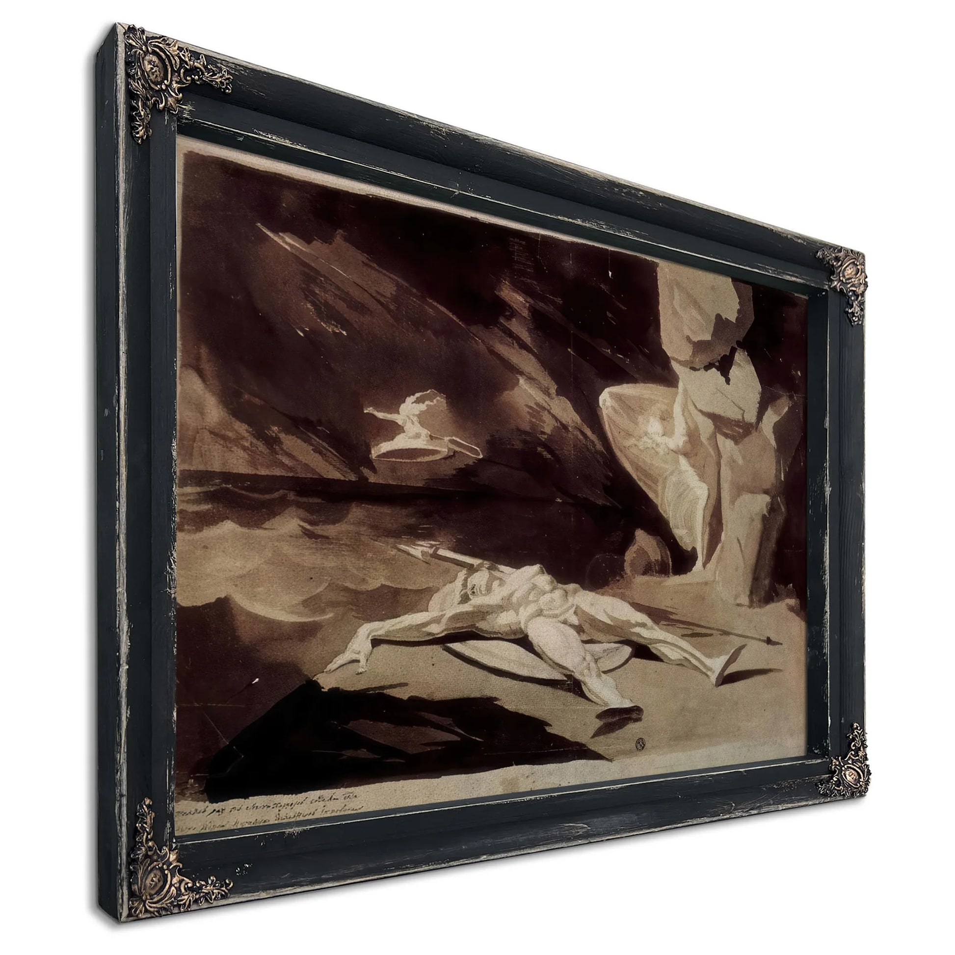 Thetis Mourning The Death Of Achilles By Henry Fuseli Fine Art Print