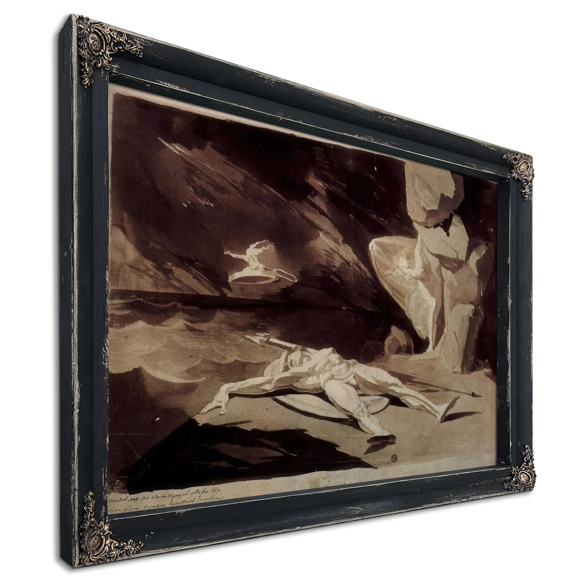 Thetis Mourning The Death Of Achilles By Henry Fuseli Fine Art Print