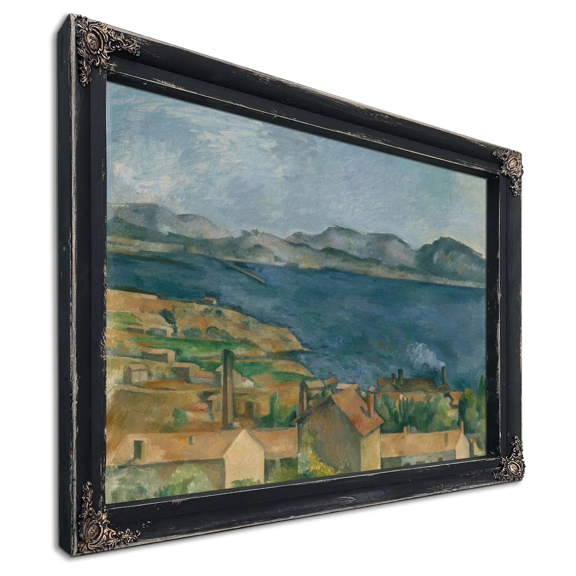 The Bay Of Marseilles Seen From Lestaque By Paul Cezanne Fine Art Print