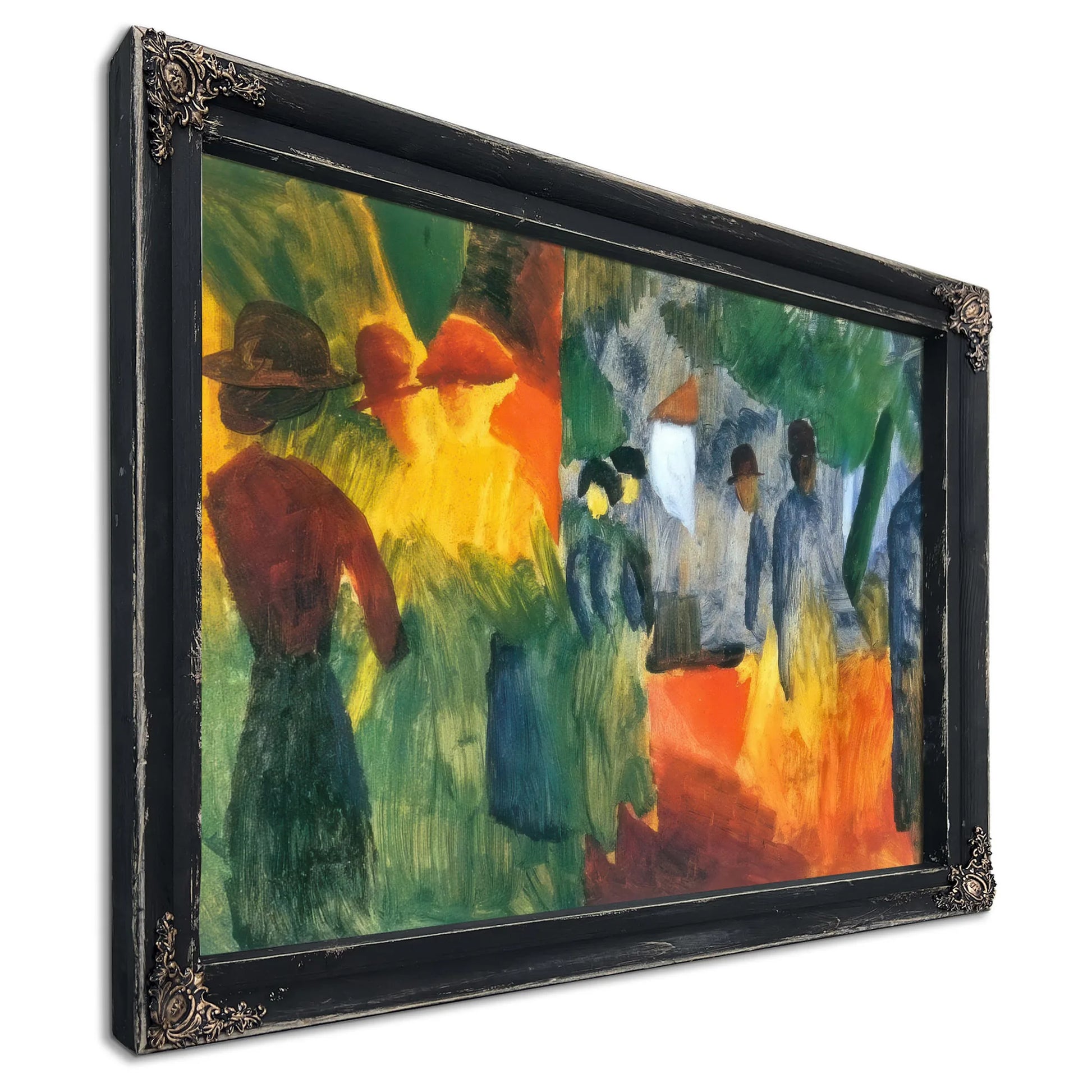 Sunset After The Rain By August Macke Fine Art Print