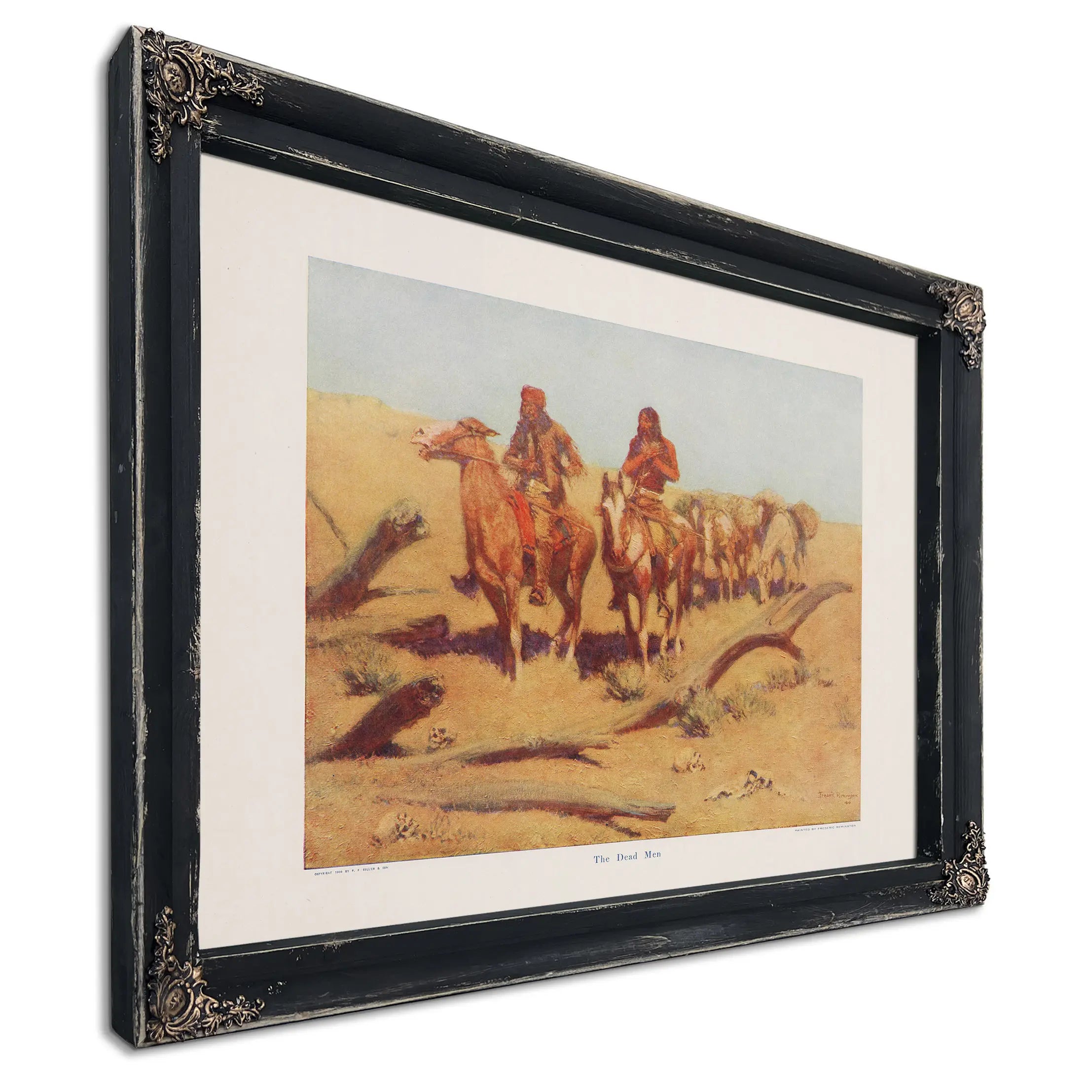 The Dead Men by Frederic Remington