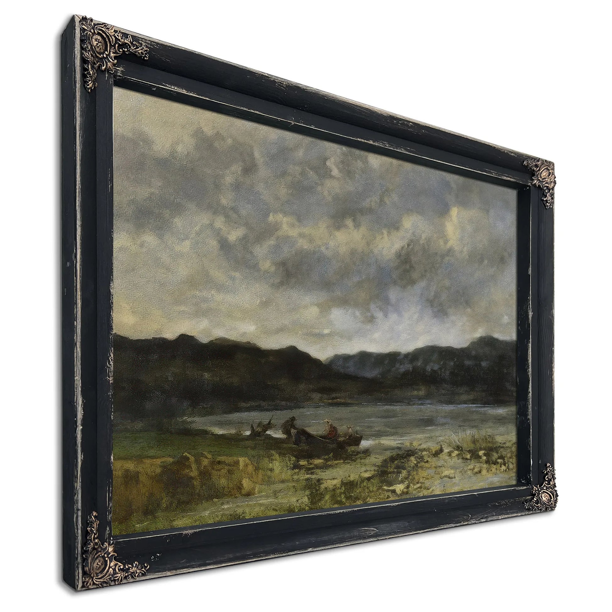 The Lake, Near Saint Point By Jean Desire Gustave Courbet Fine Art Print