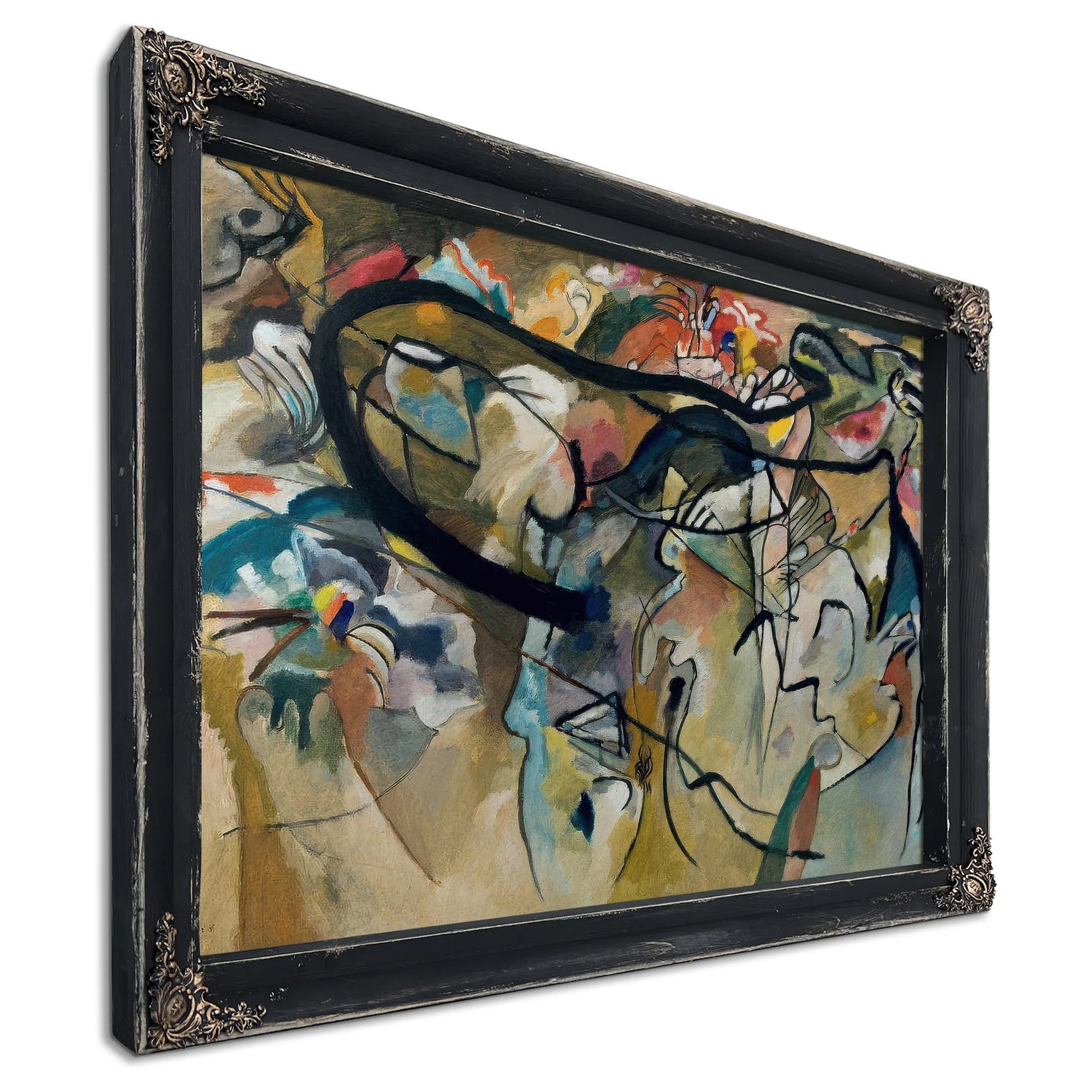 Composition 5 1911 By Wassily Kandinsky Fine Art Print
