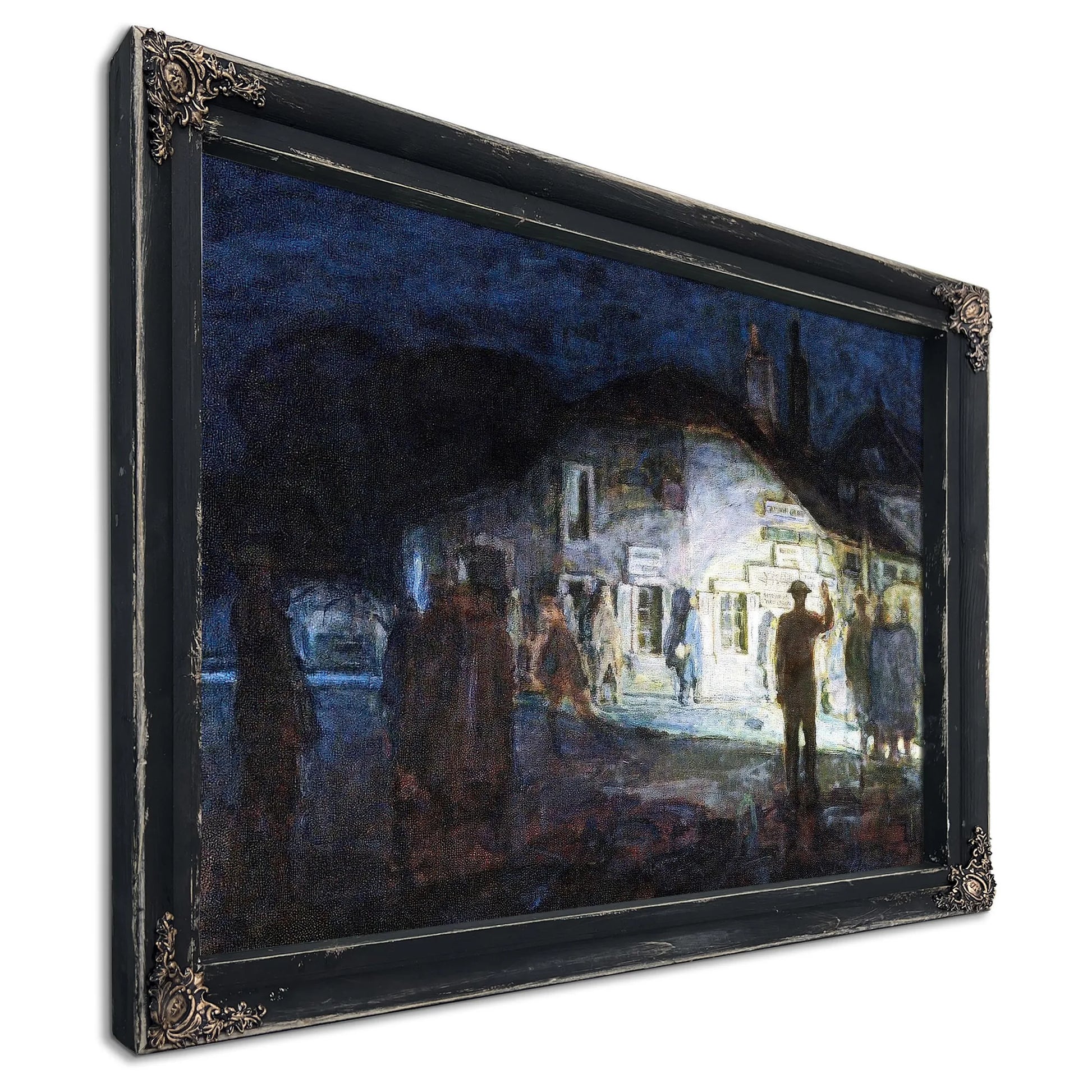 Intersection Of Roads, Neufchateau, World War I By Henry Ossawa Tanner Fine Art Print