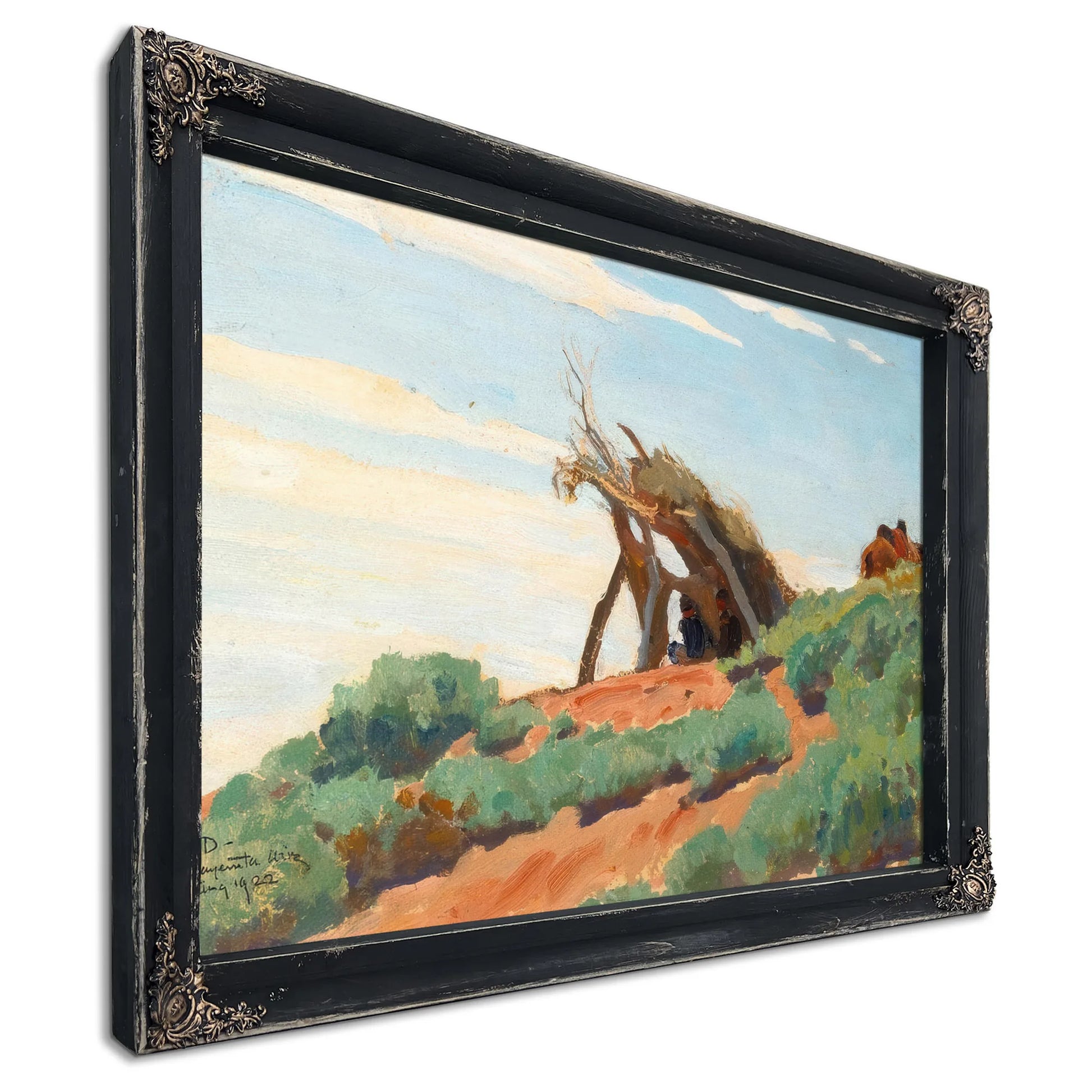 Navajo Sun Shelter (No. 85) 1922 By Maynard Dixon Fine Art Print