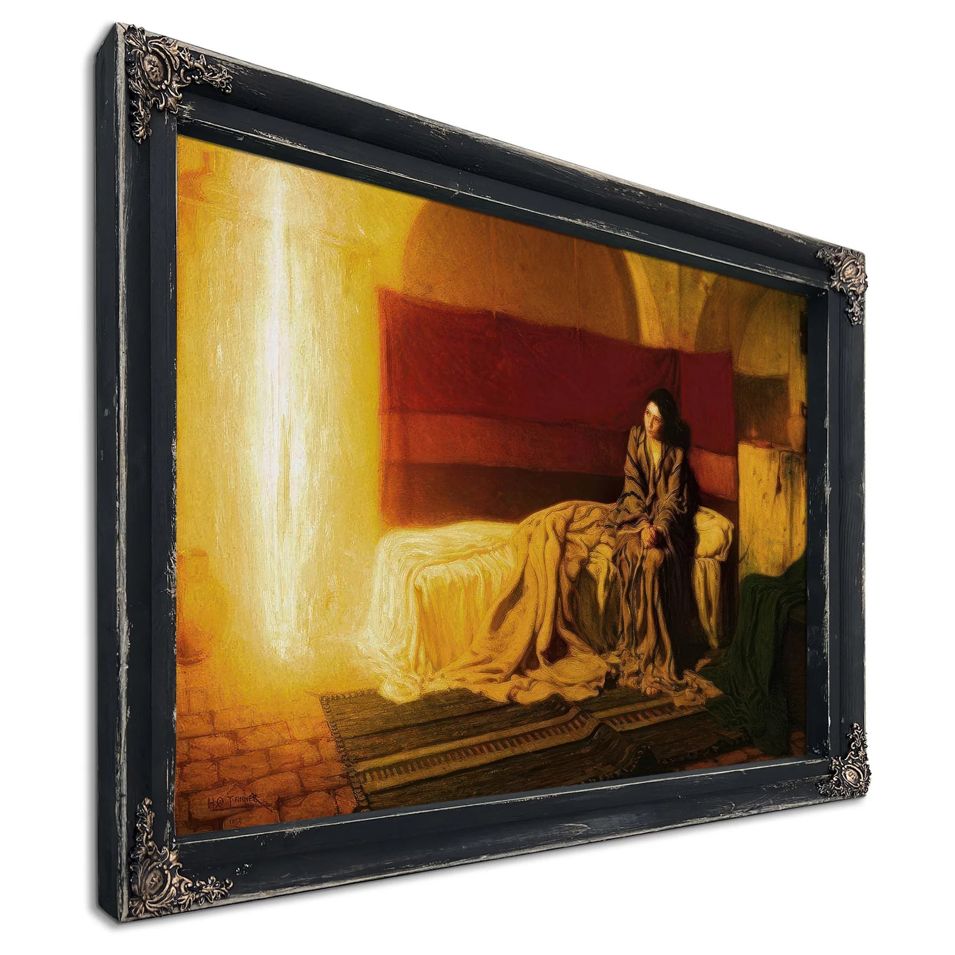 The Annunciation 1898 By Henry Ossawa Tanner Fine Art Print