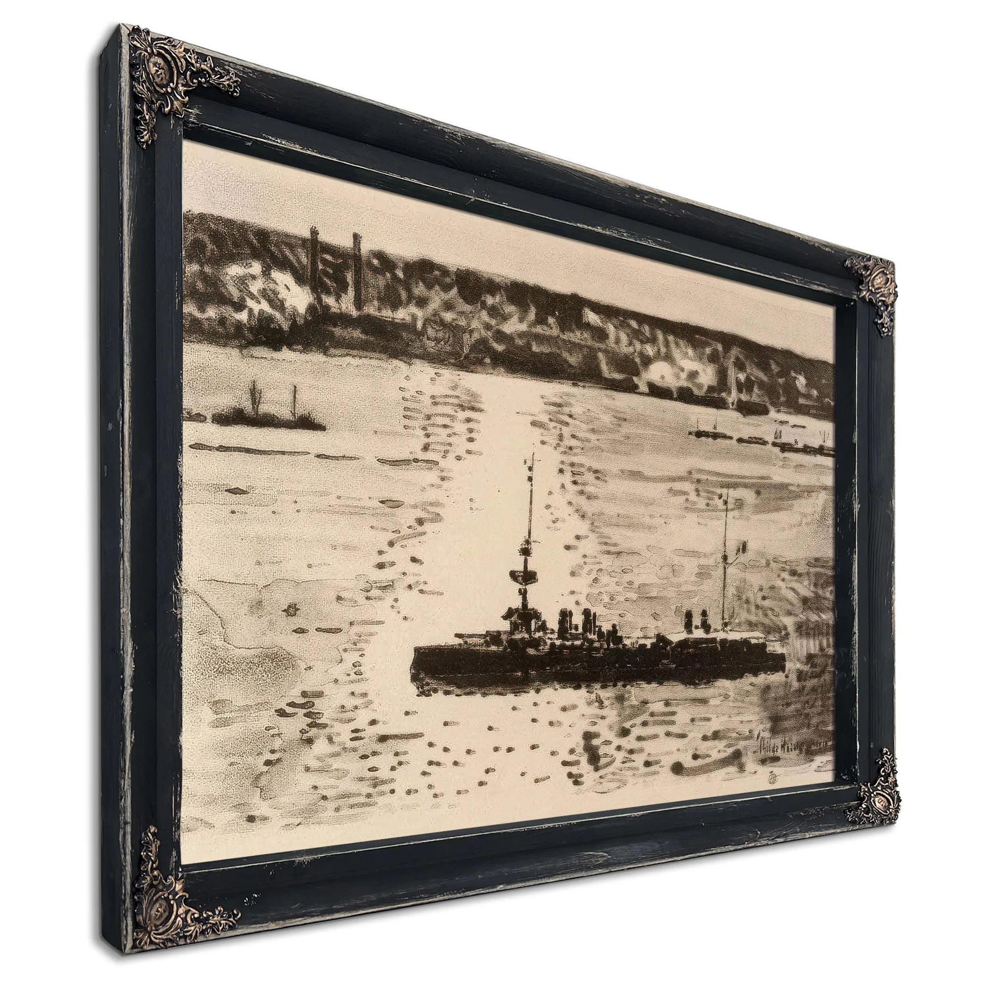 The French Cruiser By Childe Hassam Fine Art Print