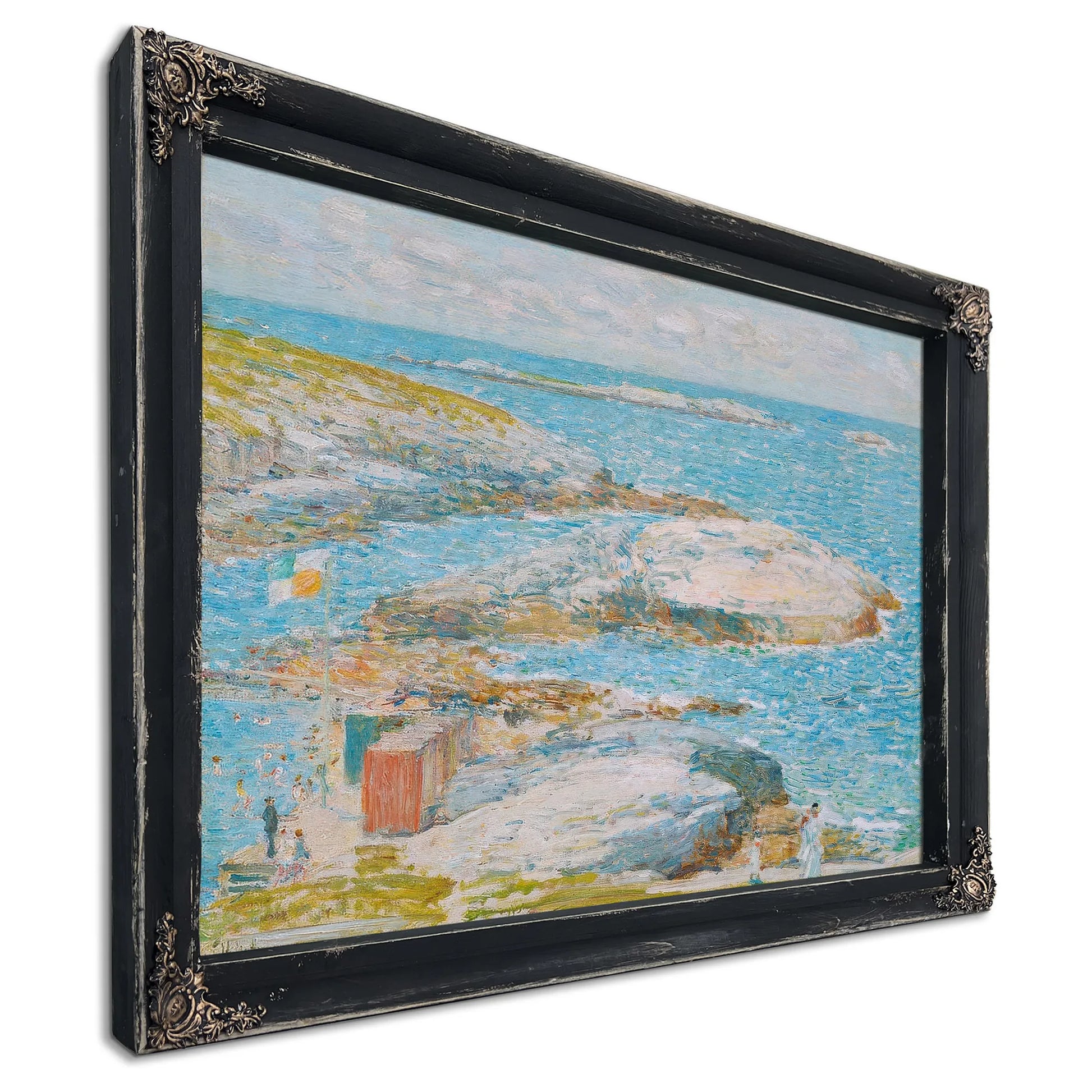 Bathing Pool Appledore By Childe Hassam Fine Art Print