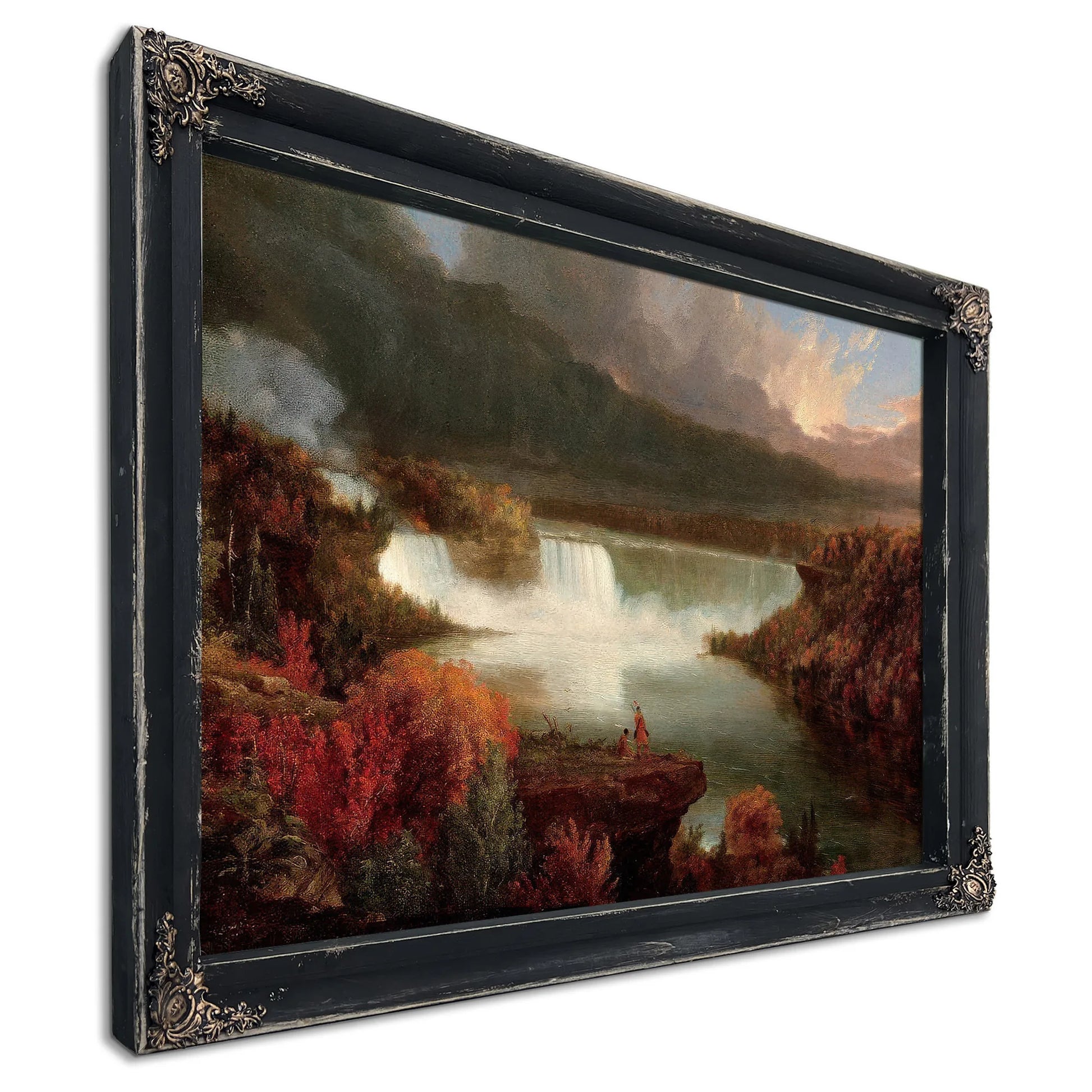Distant View Of Niagara Falls 1830 By Thomas Cole Fine Art Print