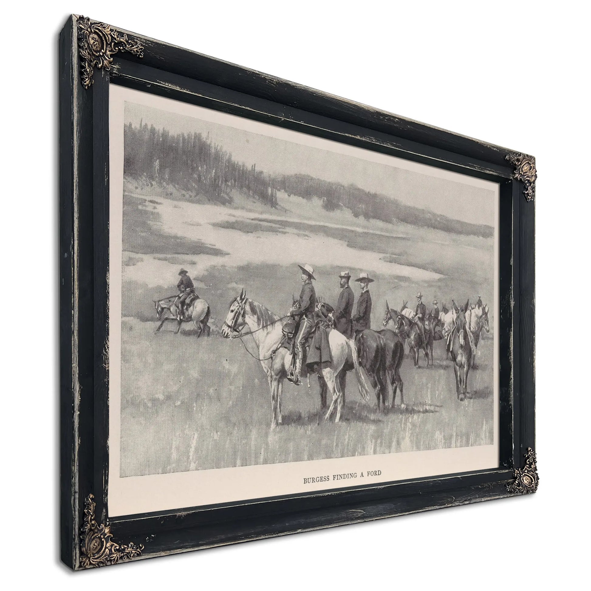 Pony Tracks Met Dp A by Frederic Remington