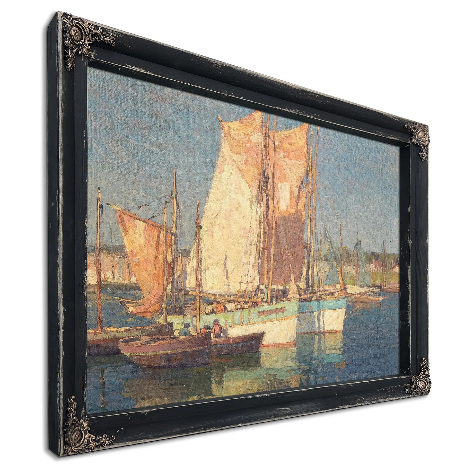 At Concarneau, France By Edgar Payne Fine Art Print