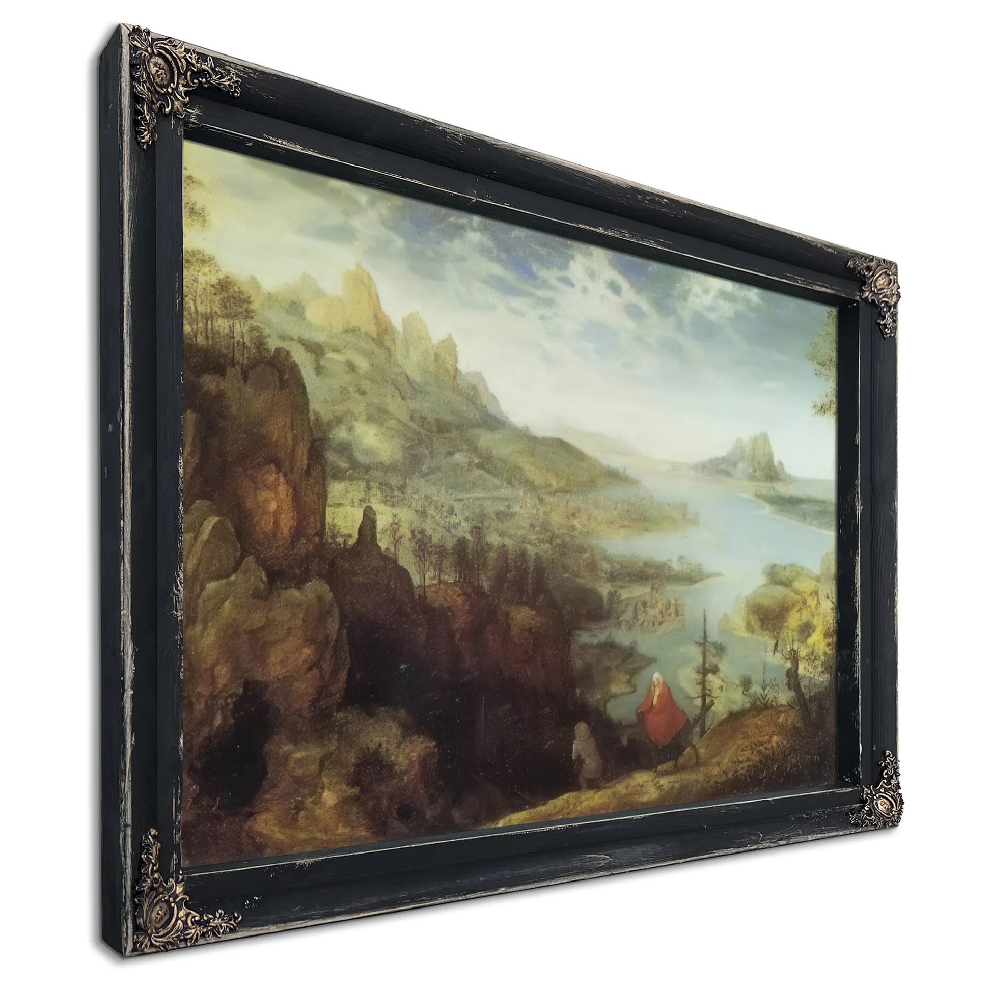 Landscape With The Flight Into Egypt By 1563 By Pieter Bruegel Fine Art Print