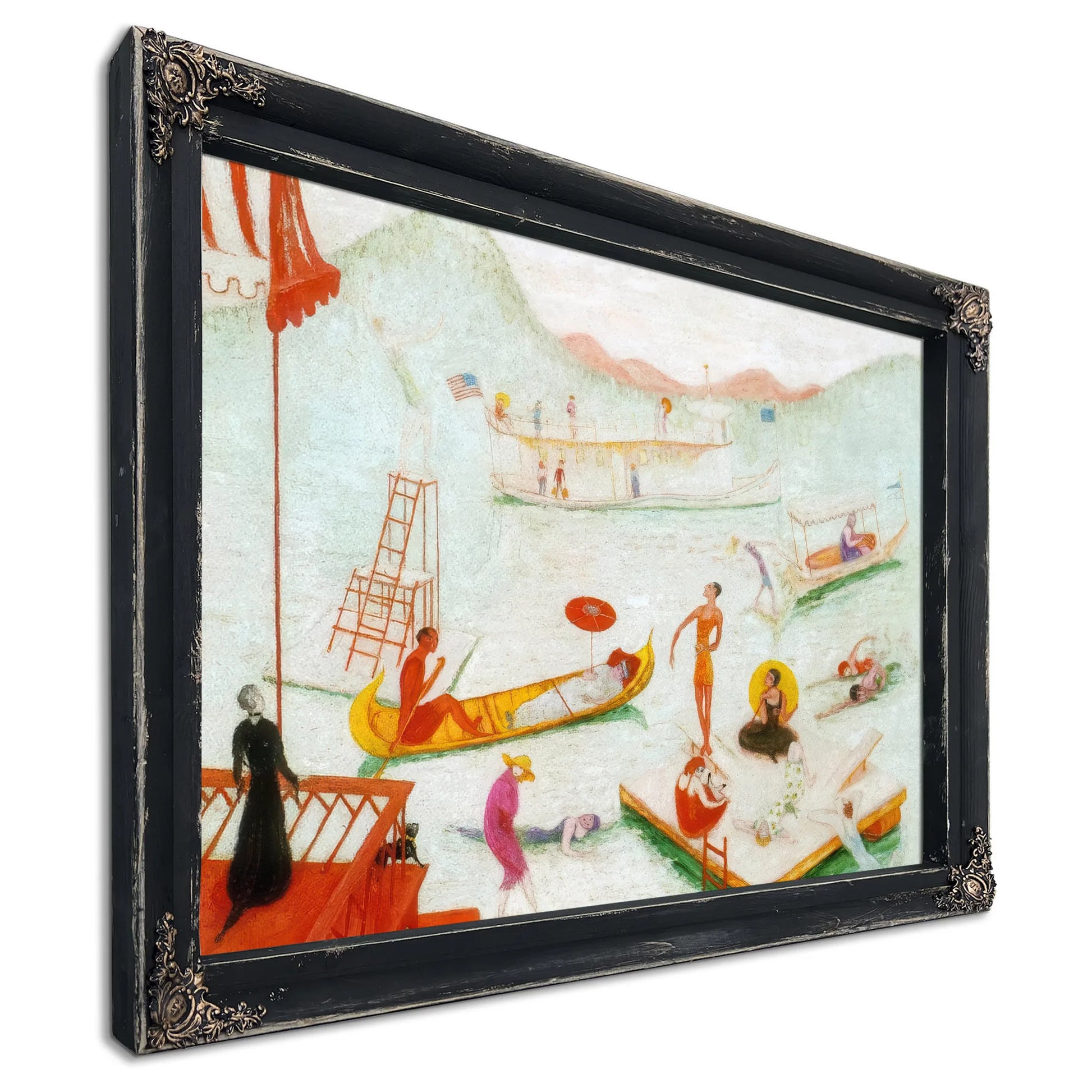 Lake Placid By Florine Stettheimer Fine Art Print