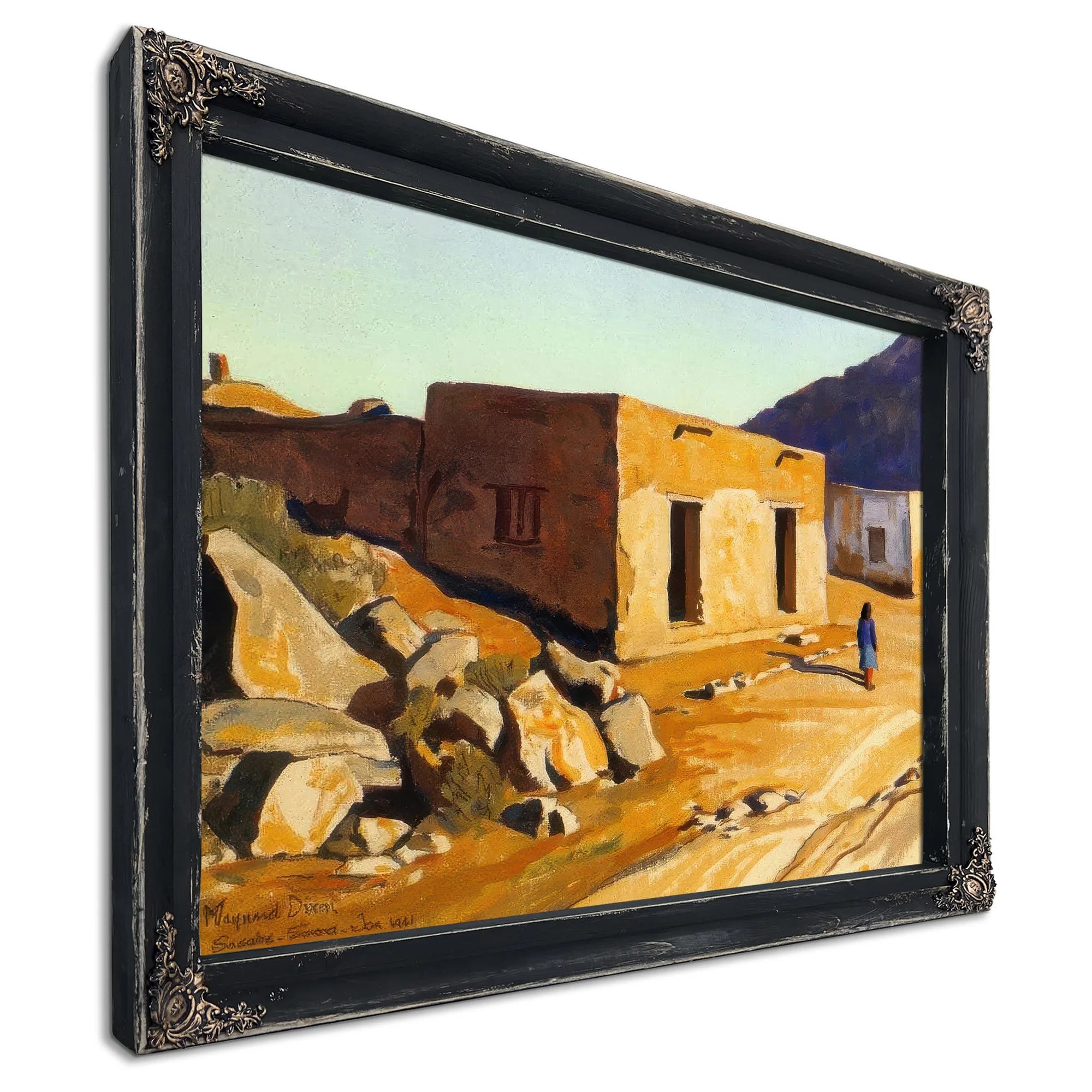 Sasabe By Maynard Dixon Fine Art Print