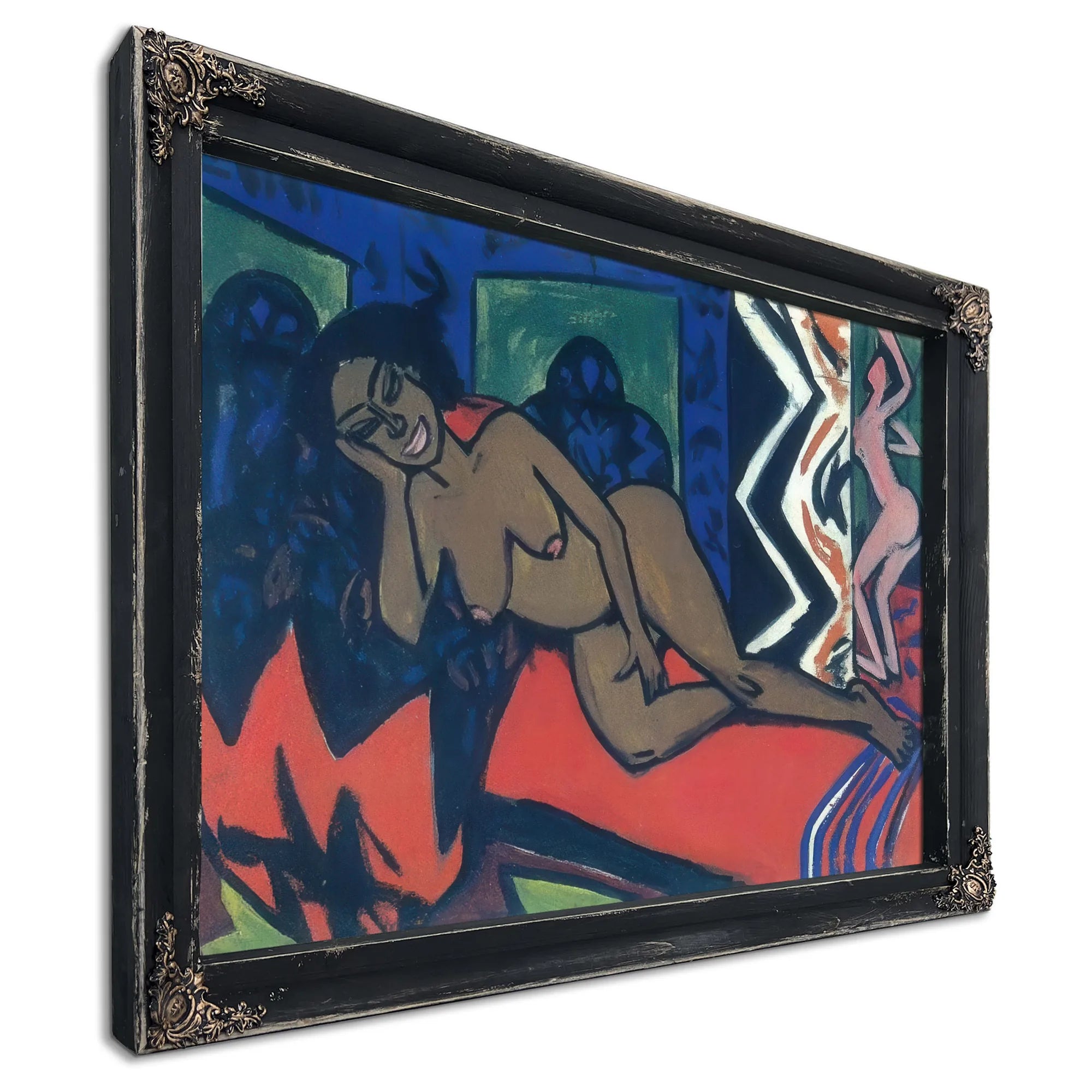 Milly Sleeping By Ernst Ludwig Kirchner Fine Art Print