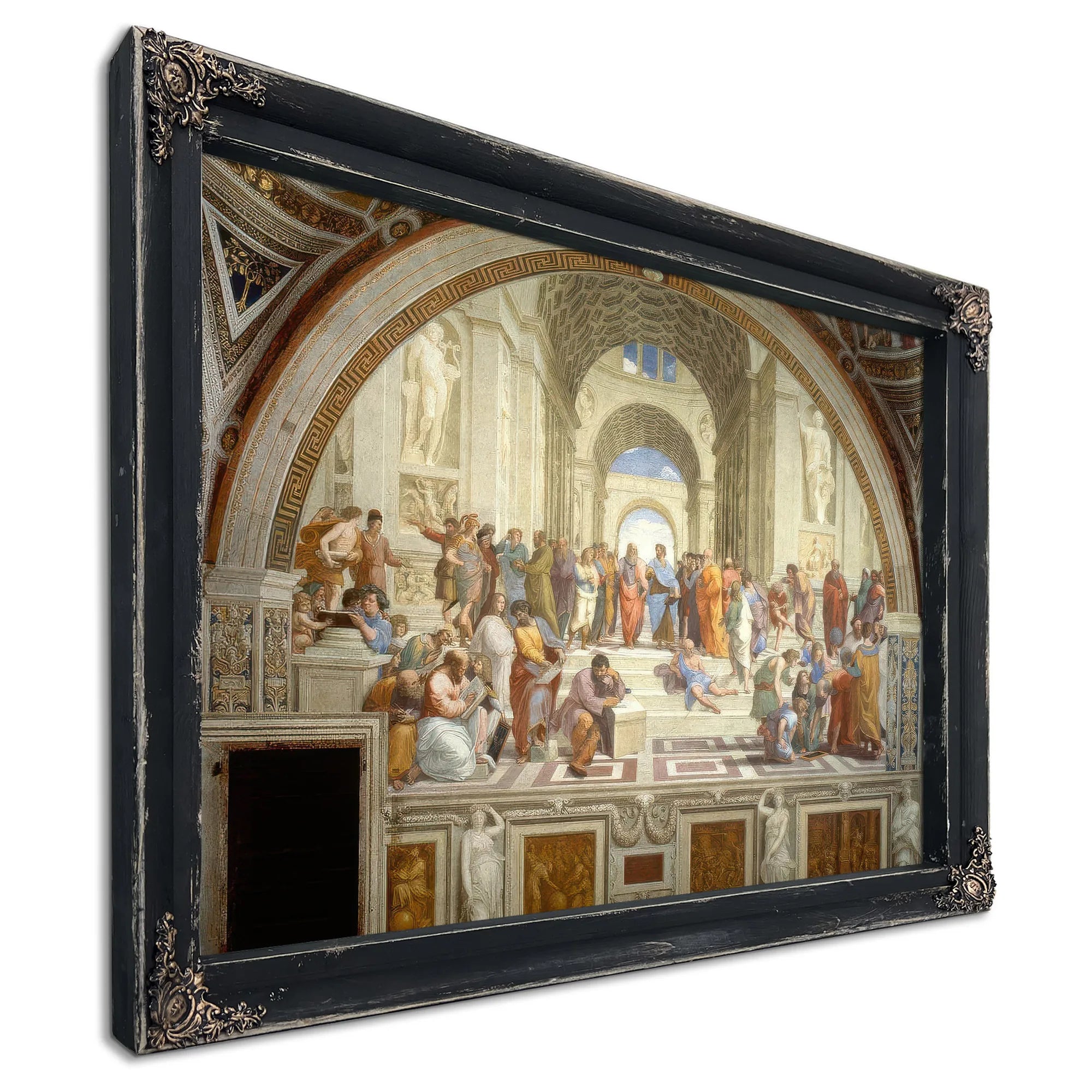 School Of Athens By Raphael Fine Art Print