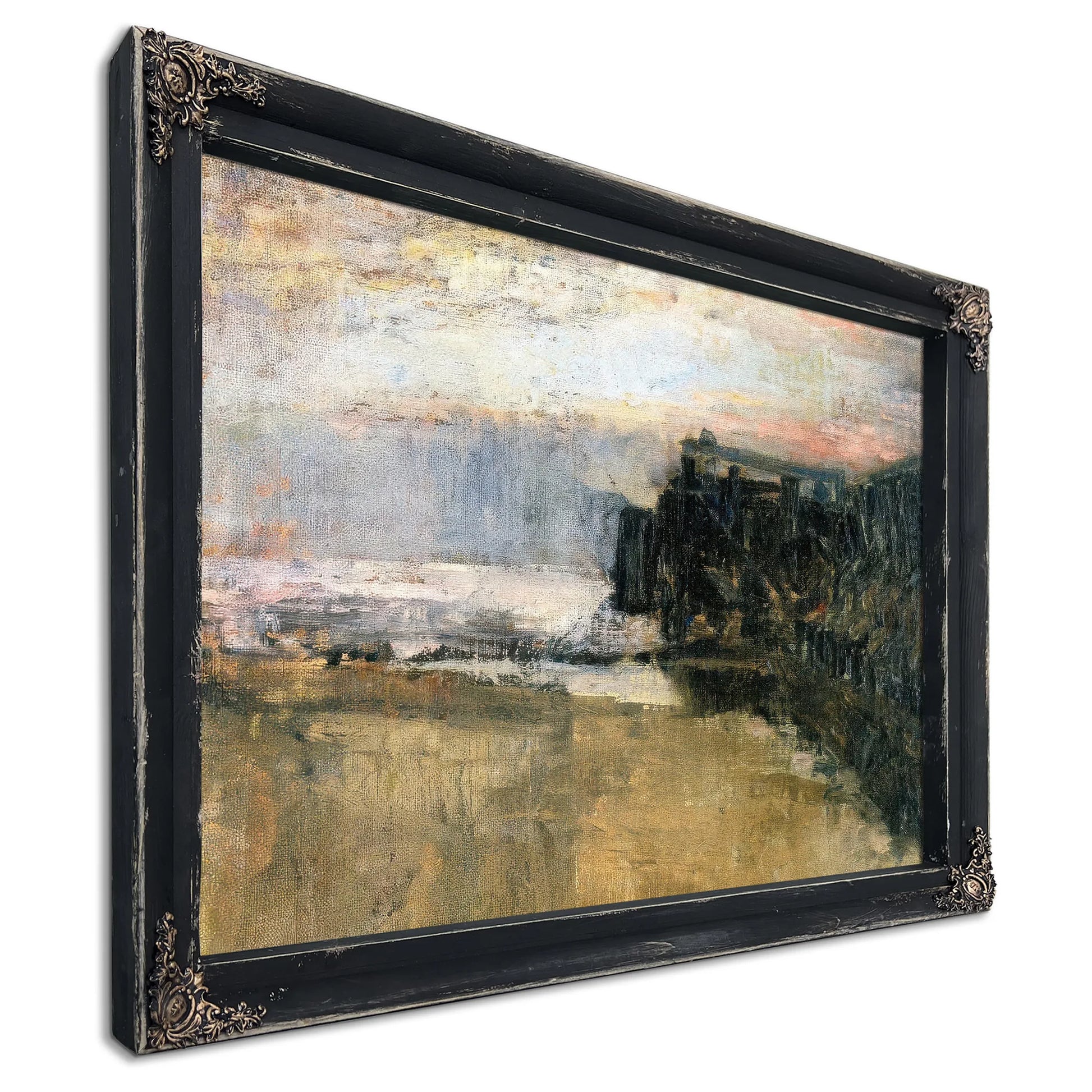 The Pier By James Ensor Fine Art Print
