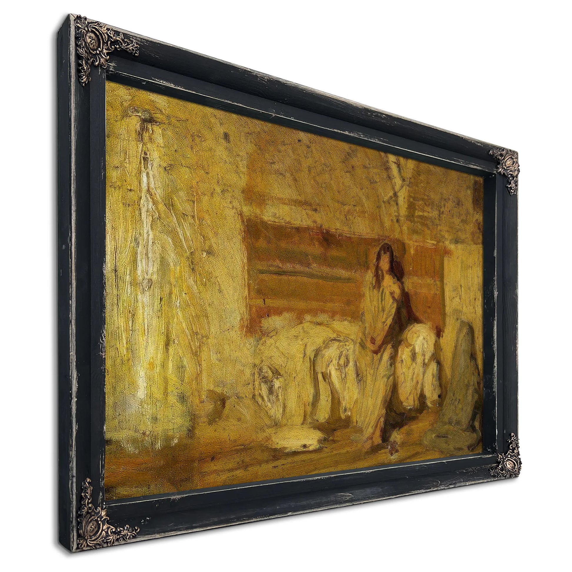 Study For The Annunciation 1898 By Henry Ossawa Tanner Fine Art Print