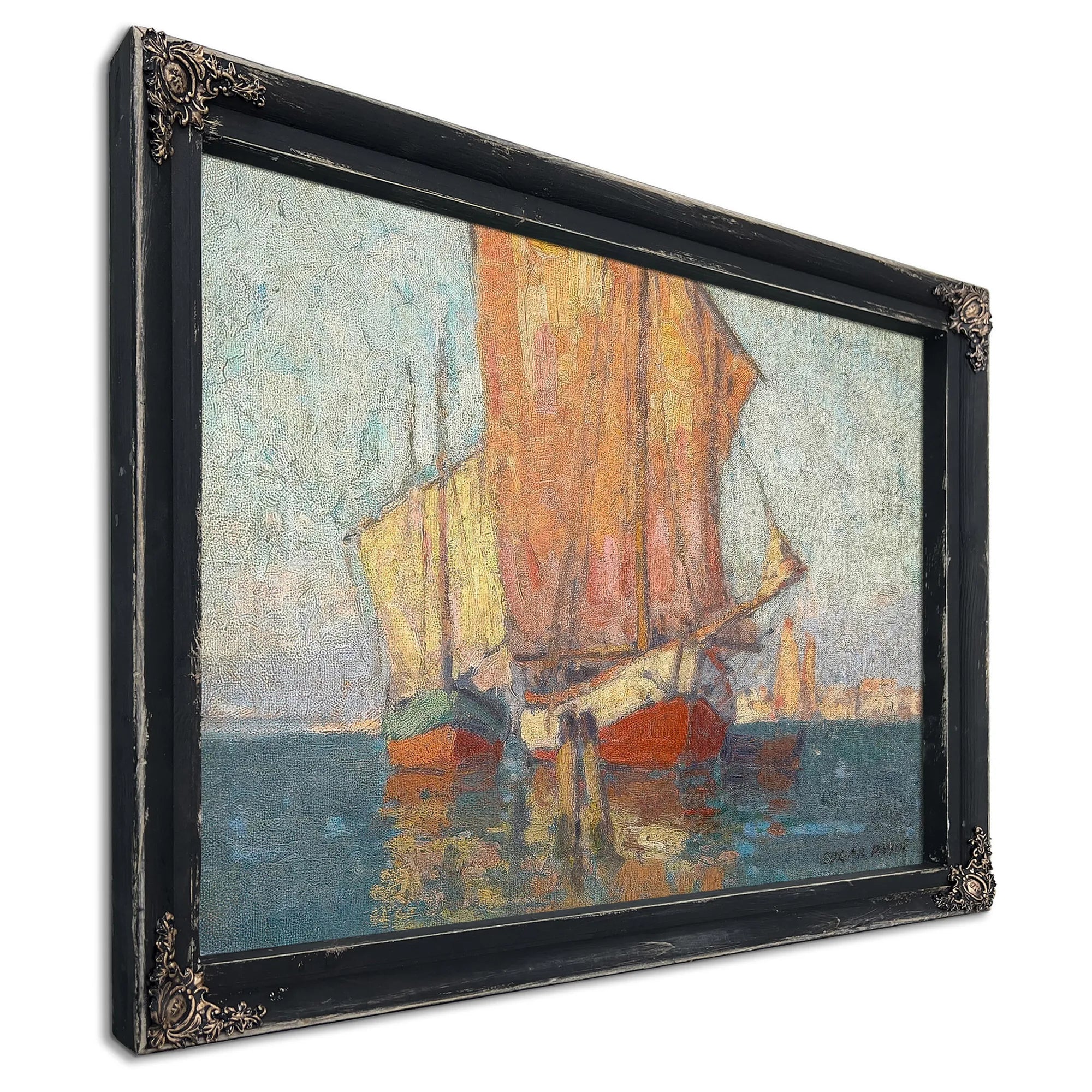 Golden Sails By Edgar Payne Fine Art Print