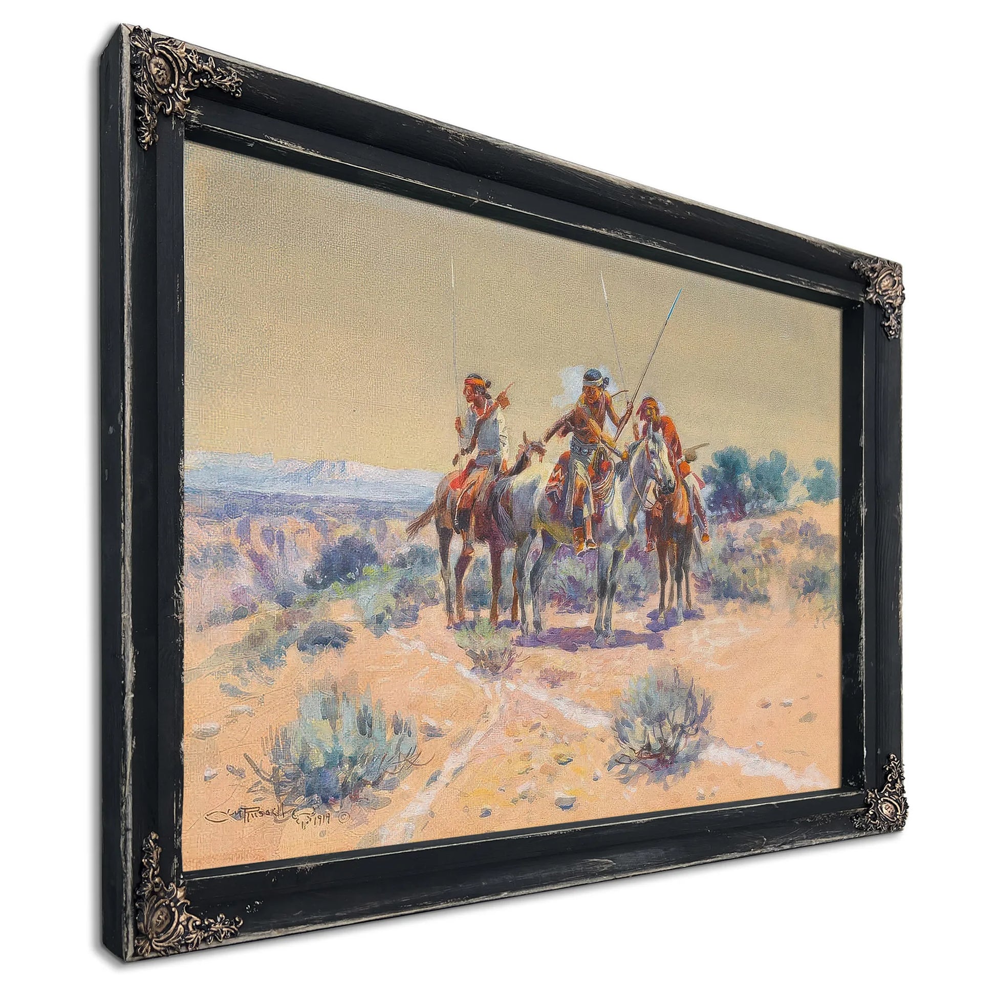Scouting Party By Charles Marion Russell Fine Art Print