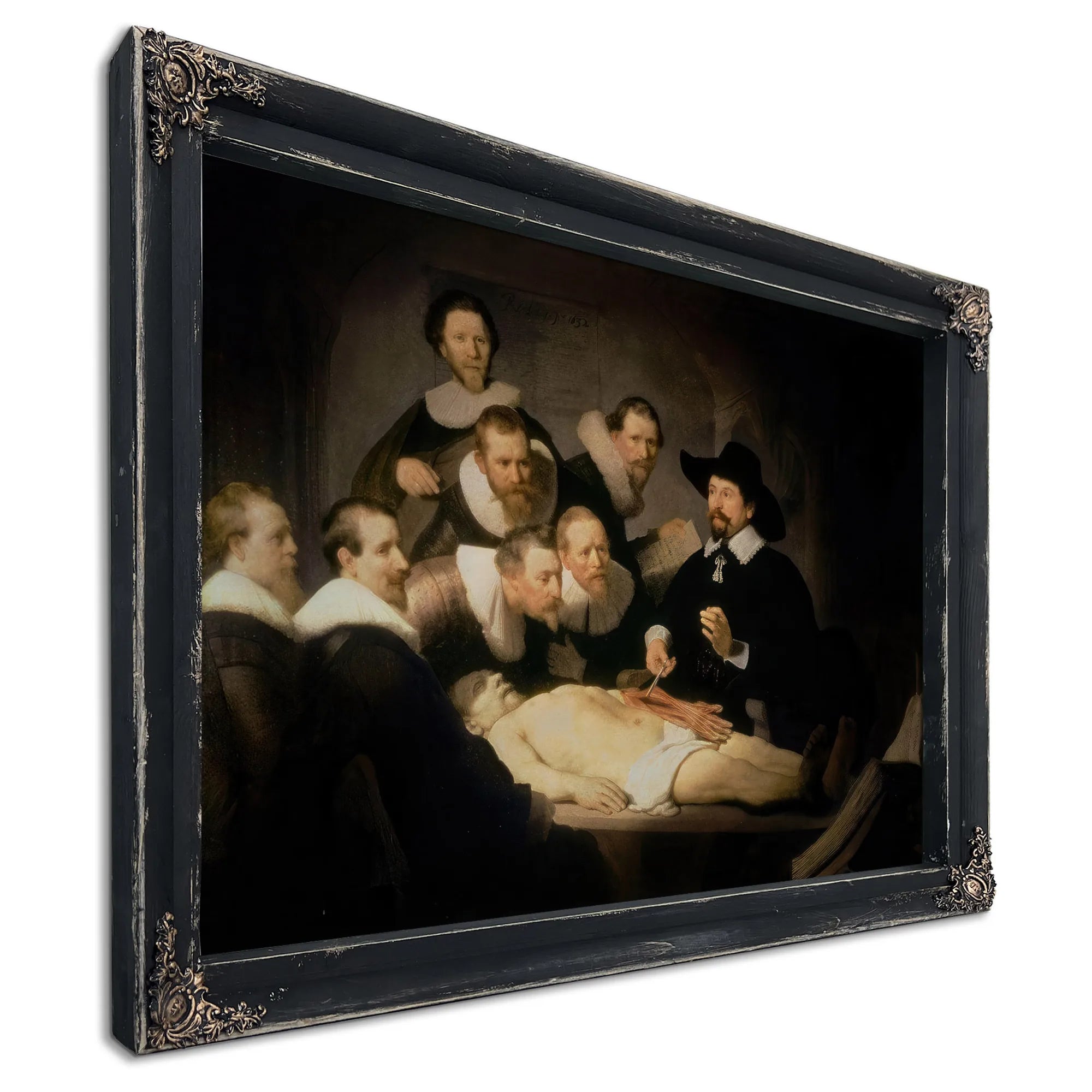 The Anatomy Lesson Of Dr. Nicolaes Tulp By Rembrandt Fine Art Print