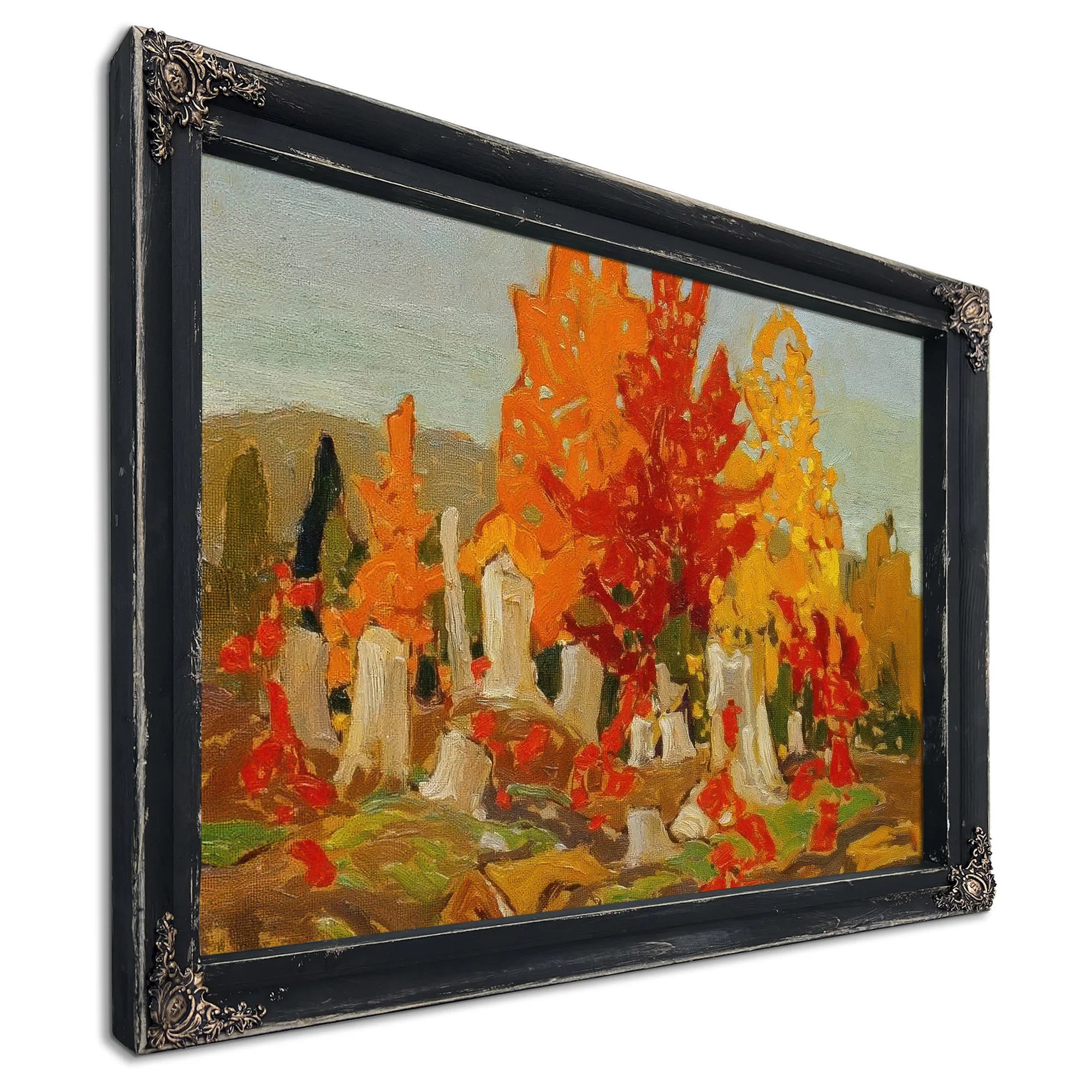 Red Maples By Frank Carmichael Fine Art Print