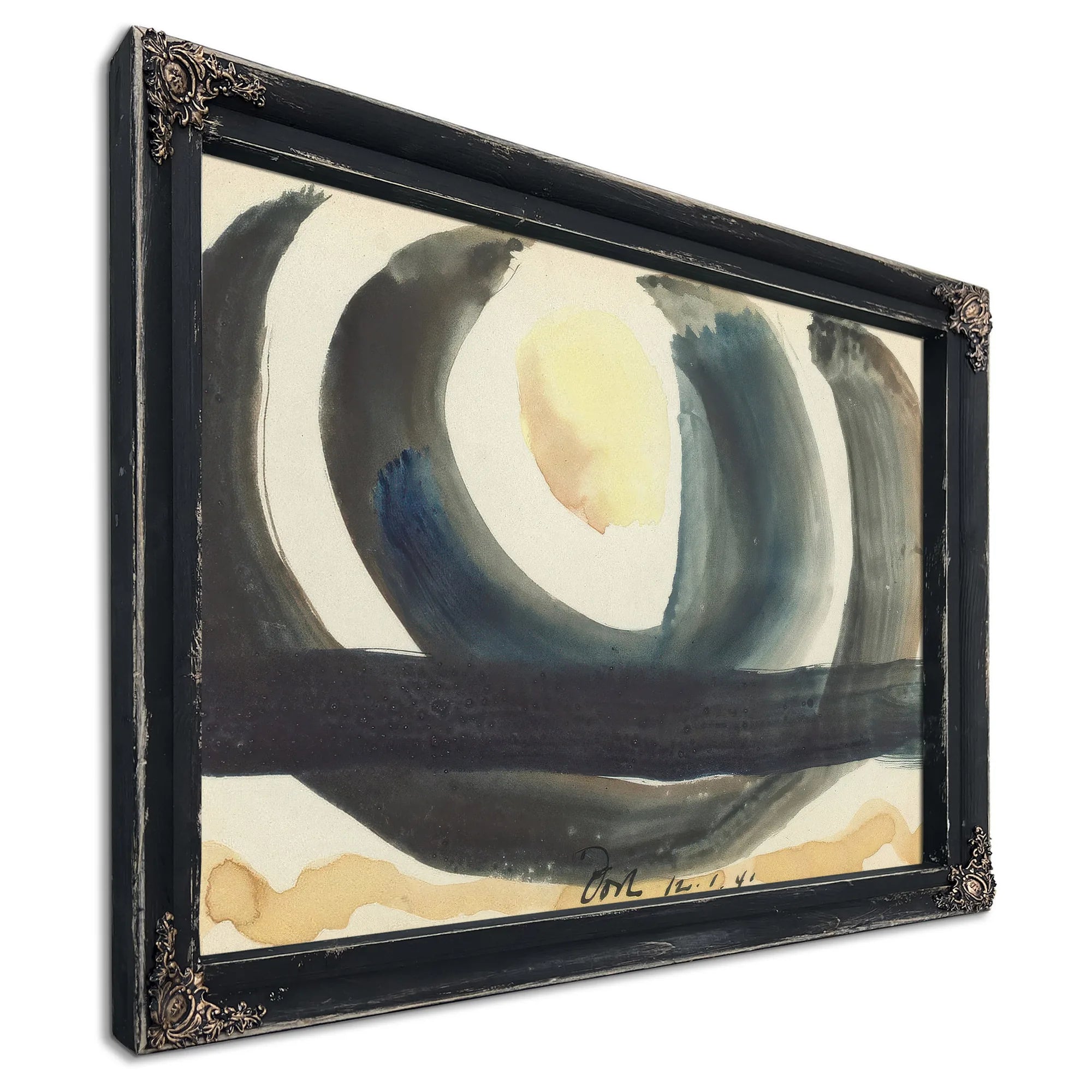 Sunrise Iii (Set Of Three) By Arthur Dove Fine Art Print